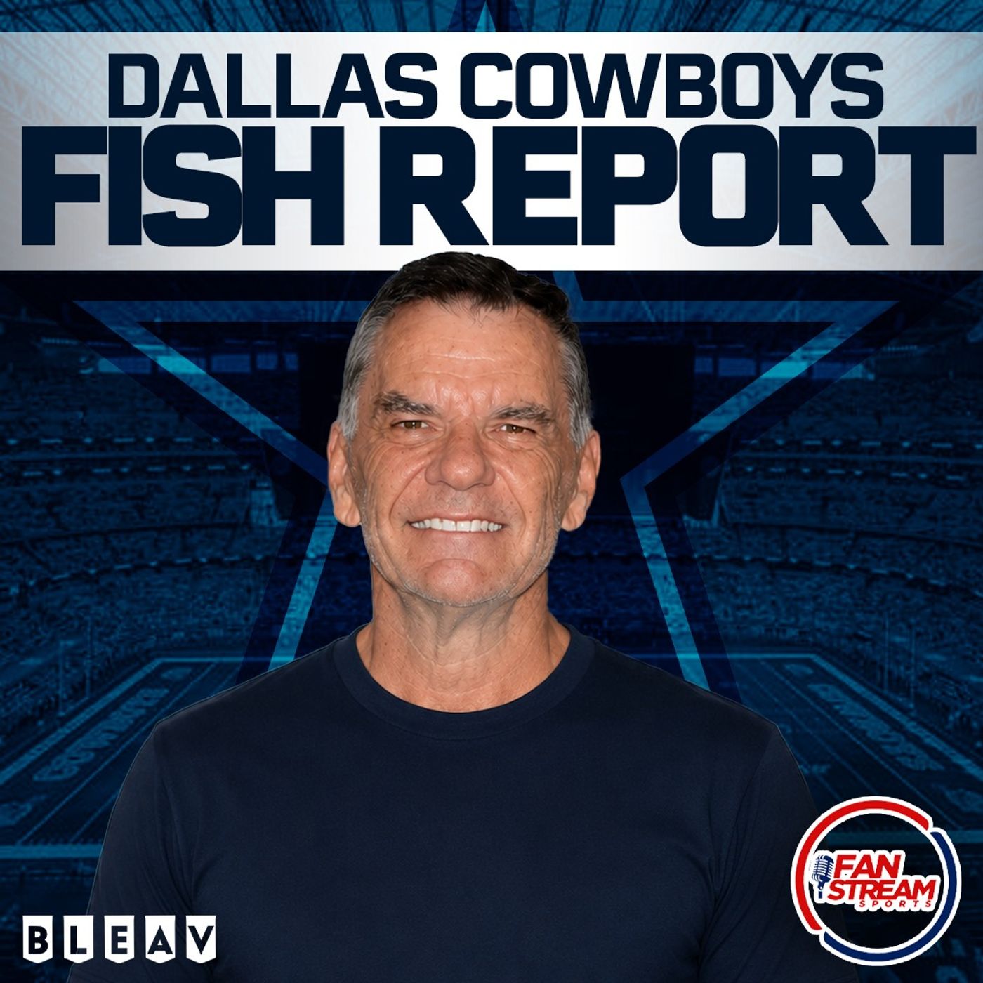 The Dallas Cowboys Mike Fisher 'Fish Report' cover art