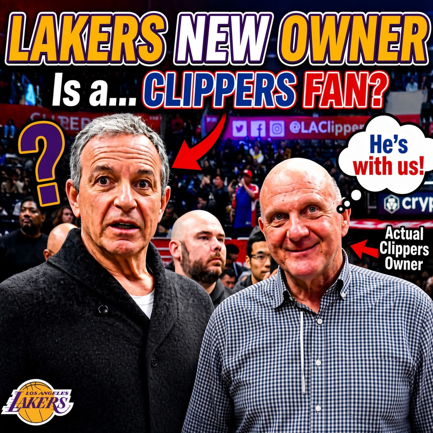 Lakers New Owner is a Clipper Fan + Watson Contract Offer episode artwork