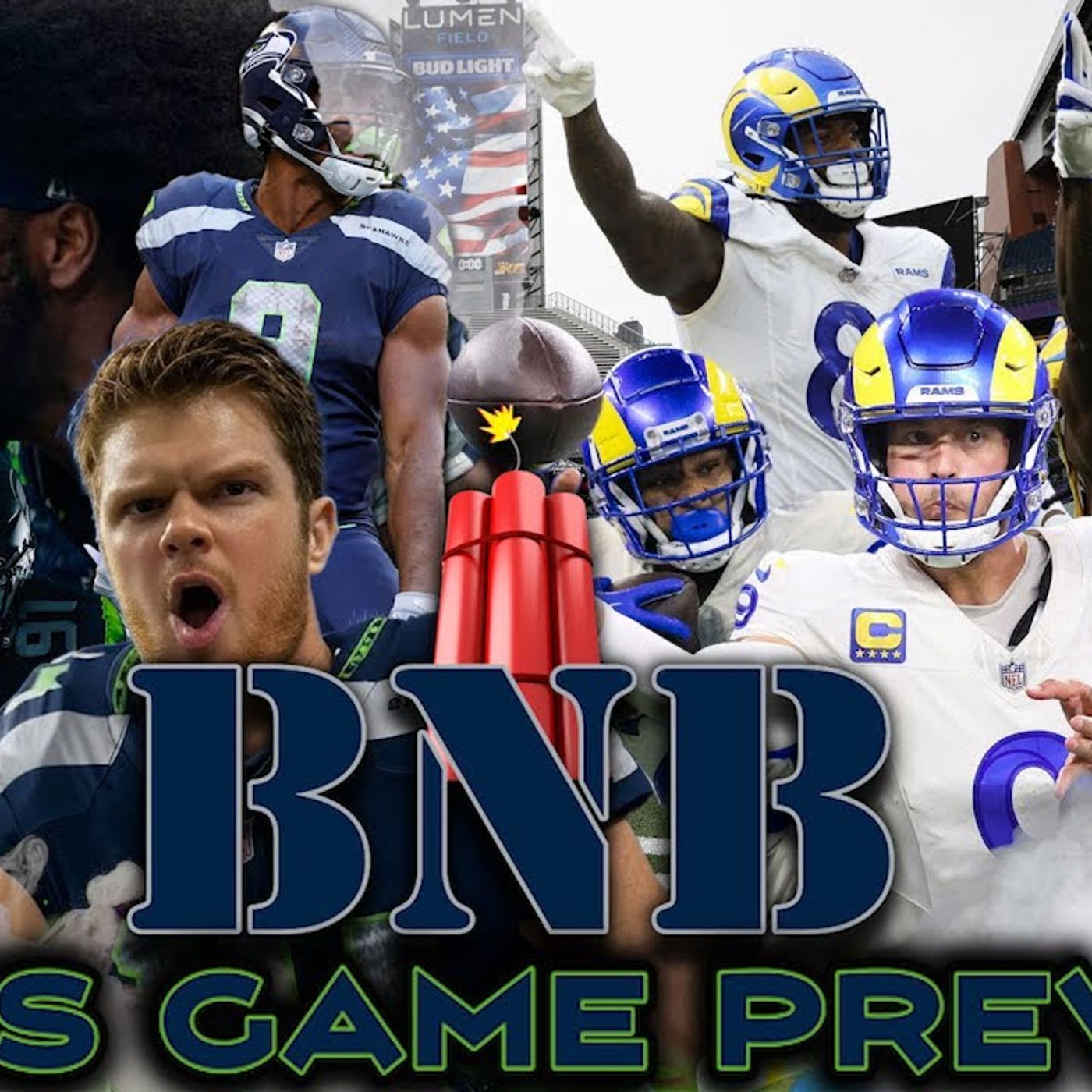 Rams at Seahawks Game Preview | The BNB Show episode artwork