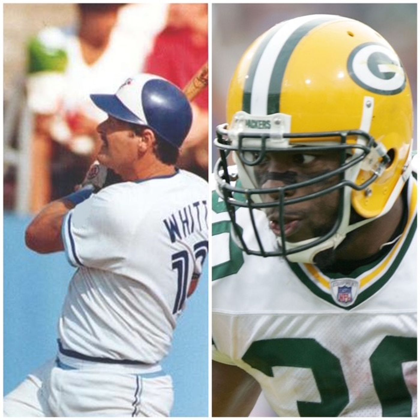 AHMAN GREEN, the Green Bay Packers All time leading rusher and ERNIE WHITT, one of the original Toronto Blue Jays share the microphone and are SHOOTIN' BULL
