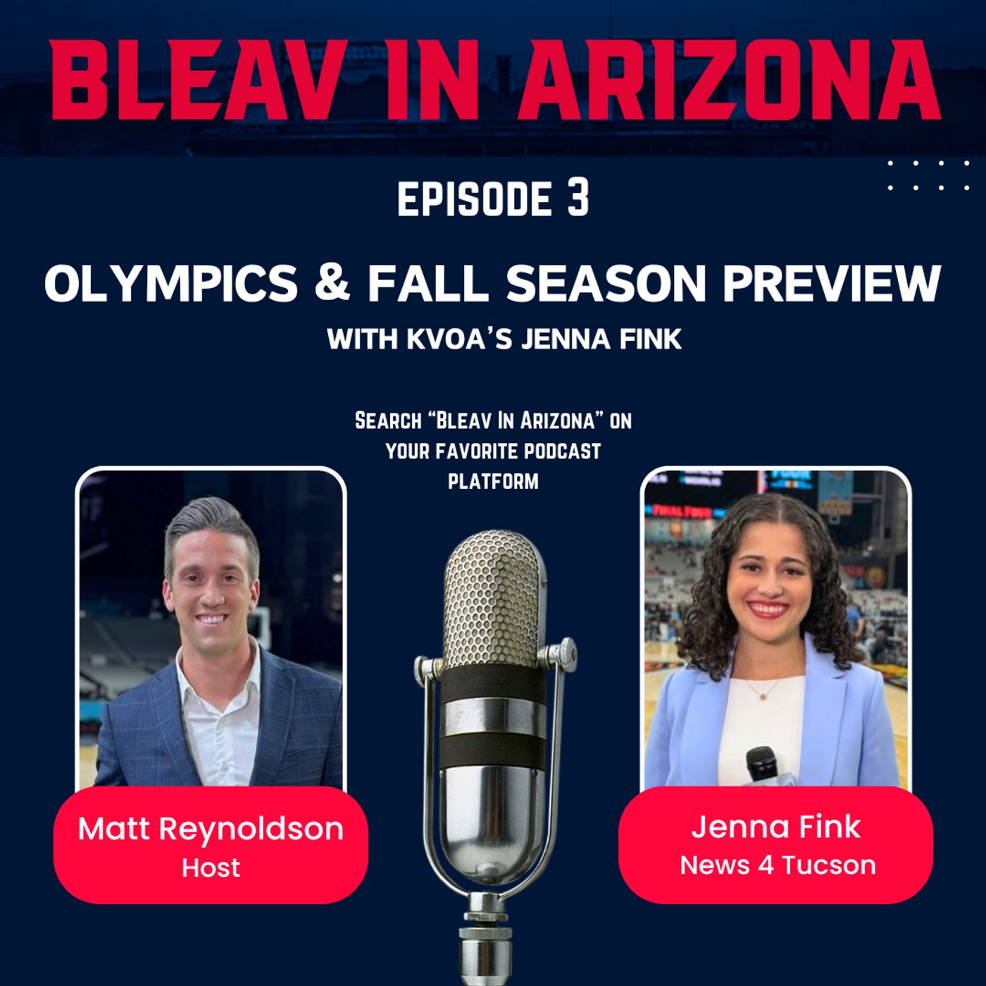 Wildcats in the Olympics, Football Season Preview with KVOA's Jenna Fink episode artwork