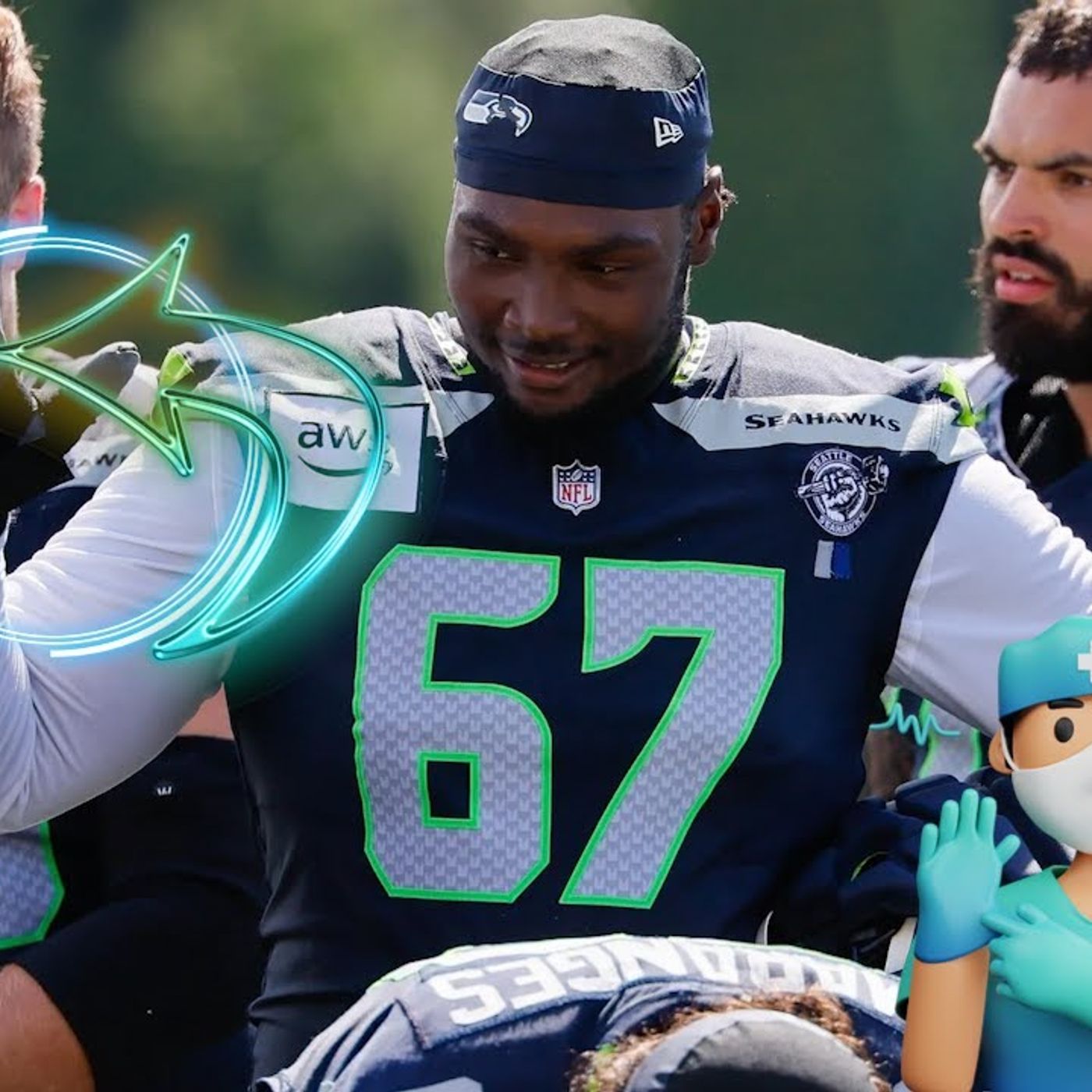 Charles Cross OUT to Undergo Surgery | Training Camp Practice Notes episode artwork