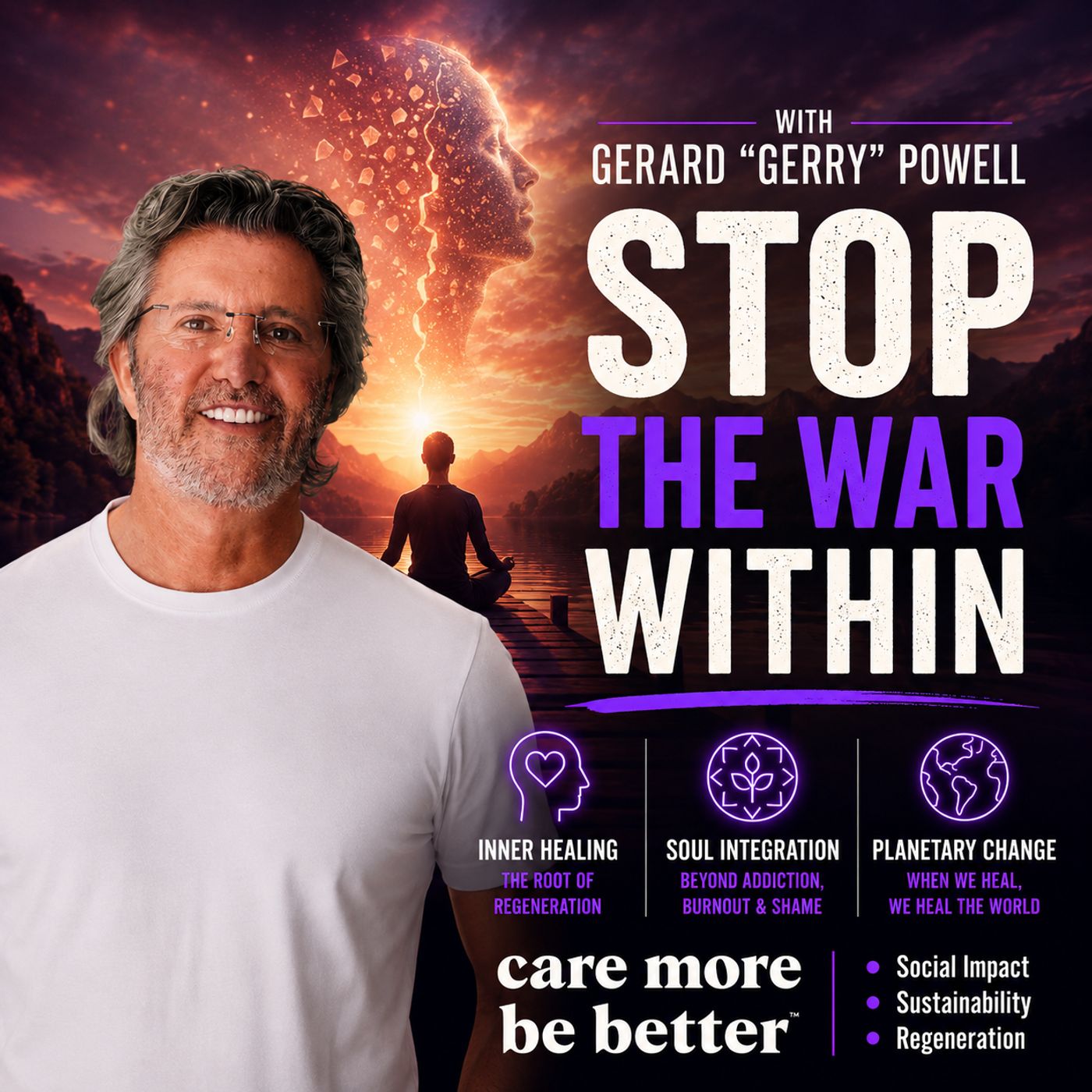Stop the War Within: Inner Healing, Outer Impact | Gerard Powell @Rythmia episode artwork