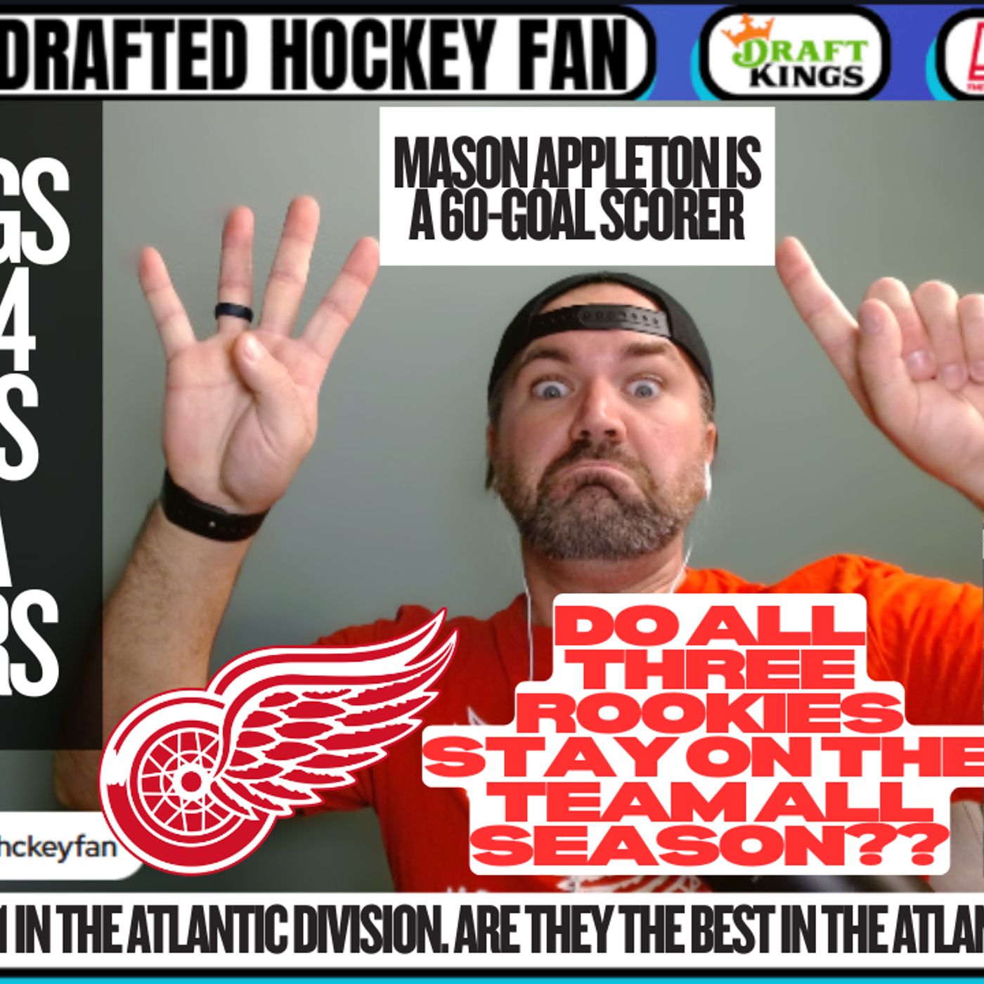 60-GOAL SCORER MASON APPLETON!! - Red Wings Recap Game 4 VS Florida Panthers #lgrw