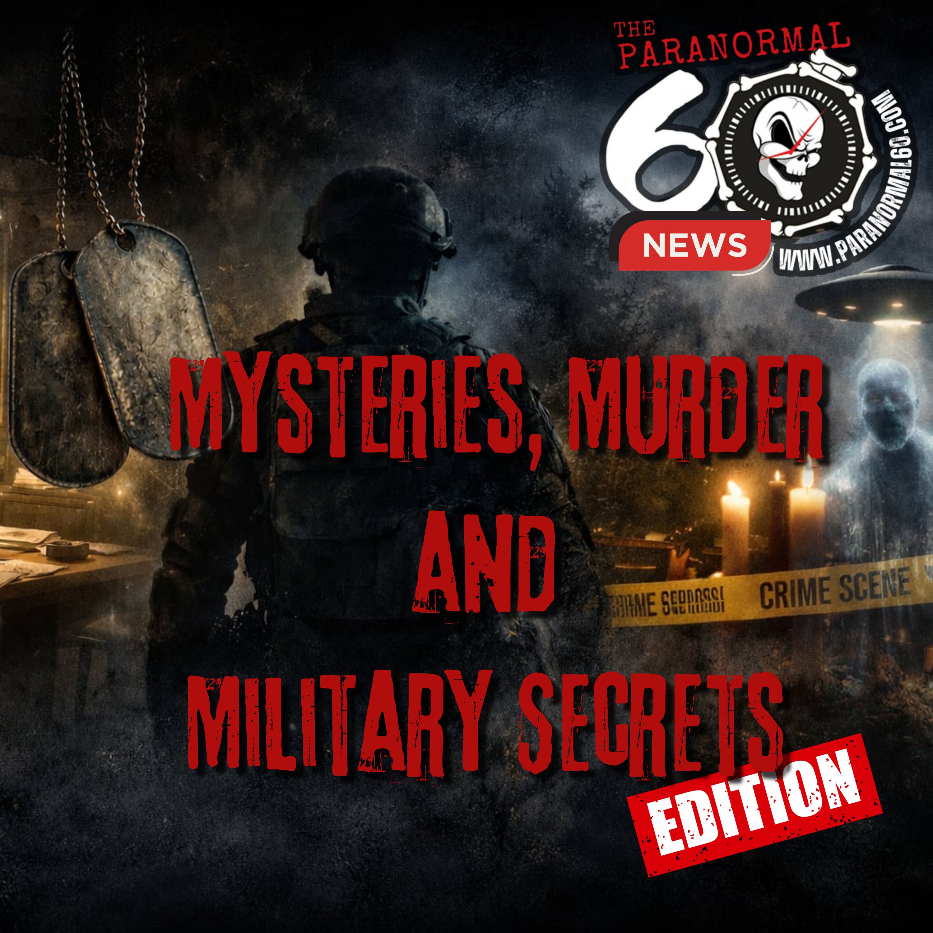Mysteries, Murder & Military Secrets Edition - The Paranormal 60 News