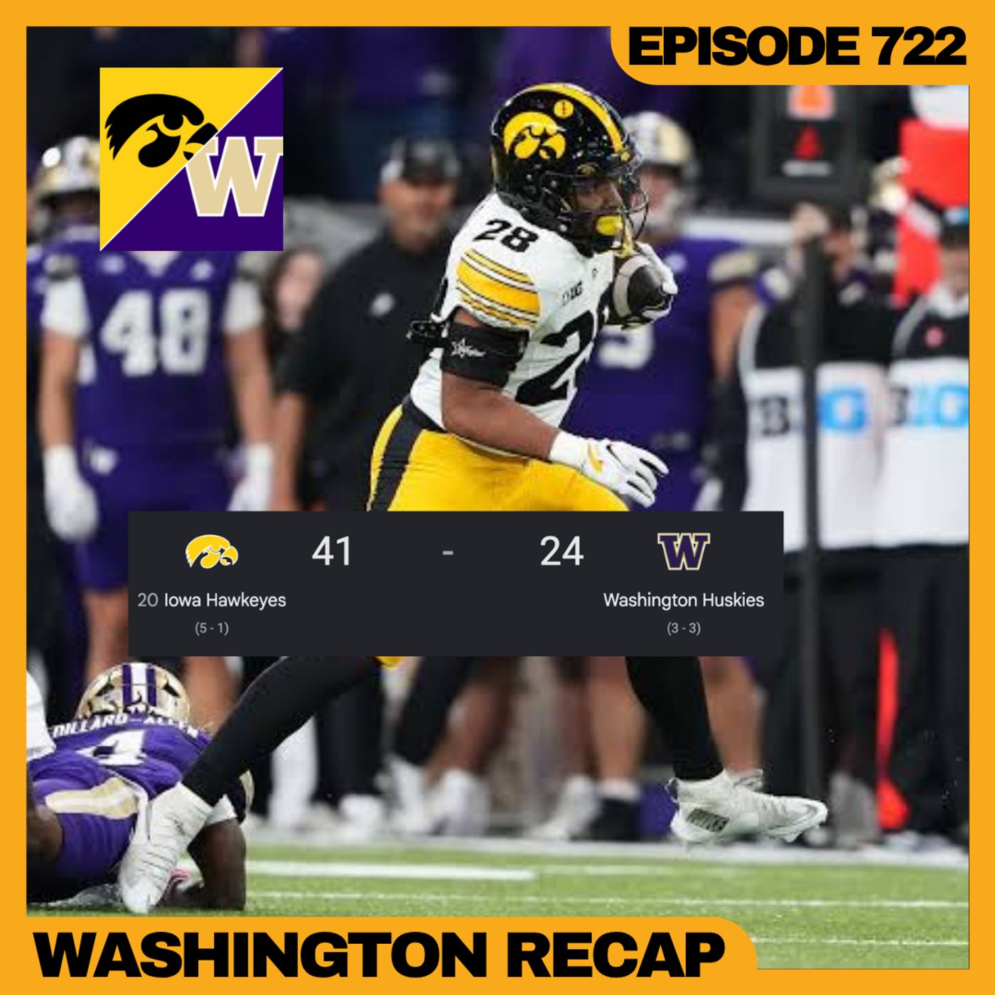 Hawks Dog Walk Huskies - Washington Recap | WUW 722