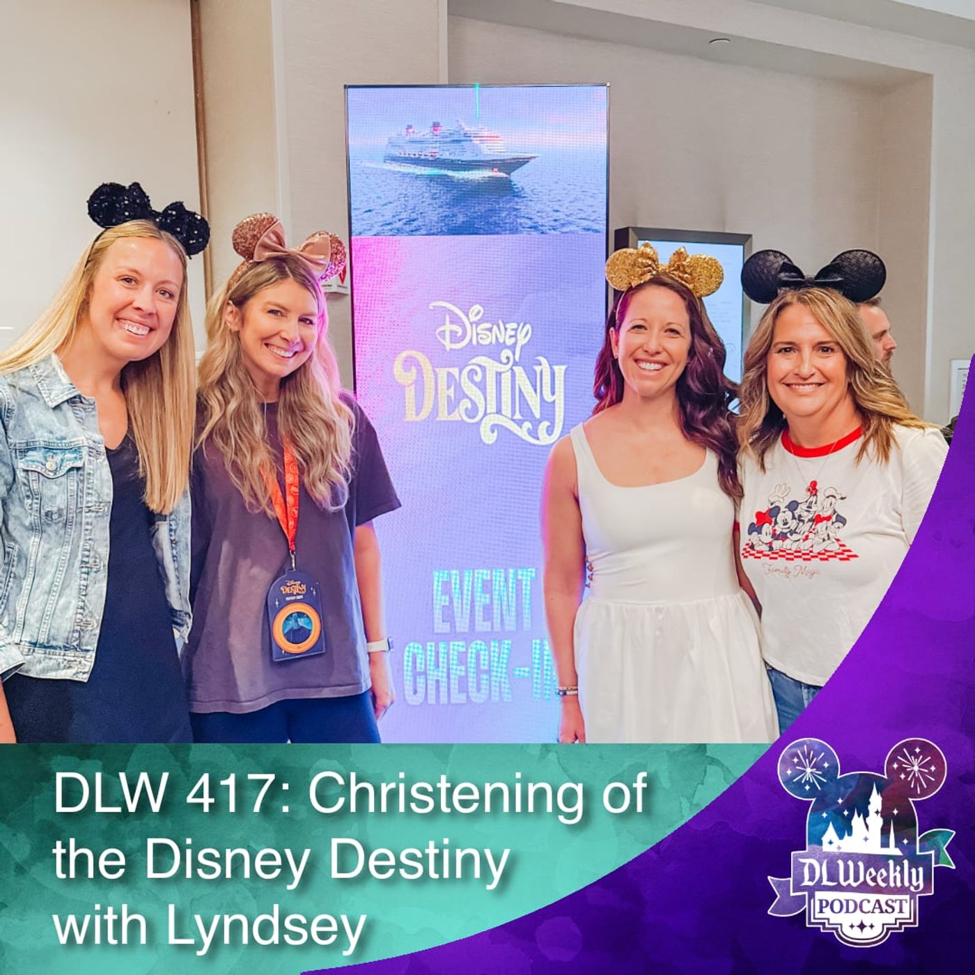 Christening of the Disney Destiny Christening of the Disney Destiny