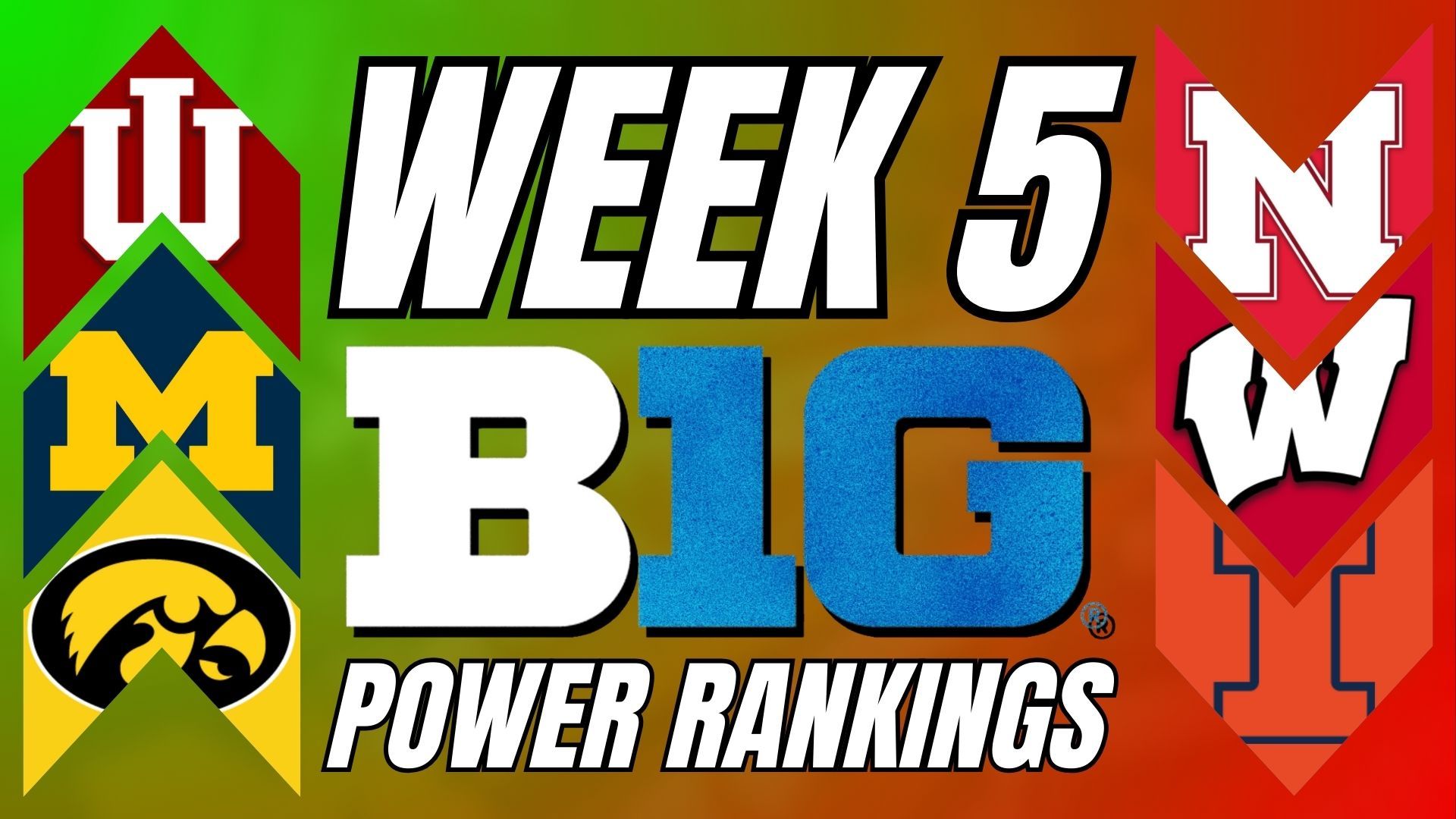 Big Ten Power Rankings Post Week 4: New Contender Emerges | with Casual Big Ten