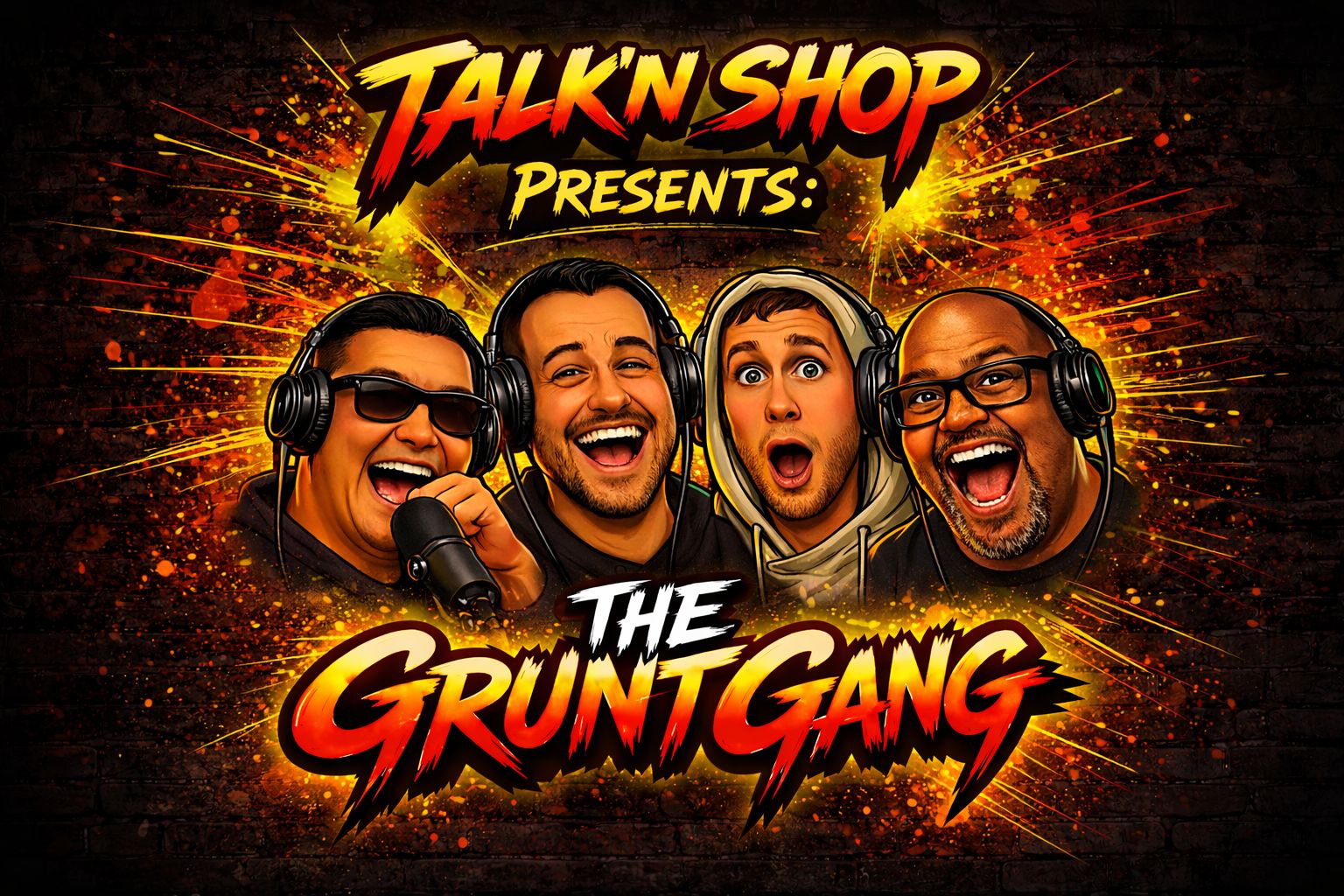 Grunt GanG Podcast | Frozen Screens and Strong Streams...maybe some Wrestling