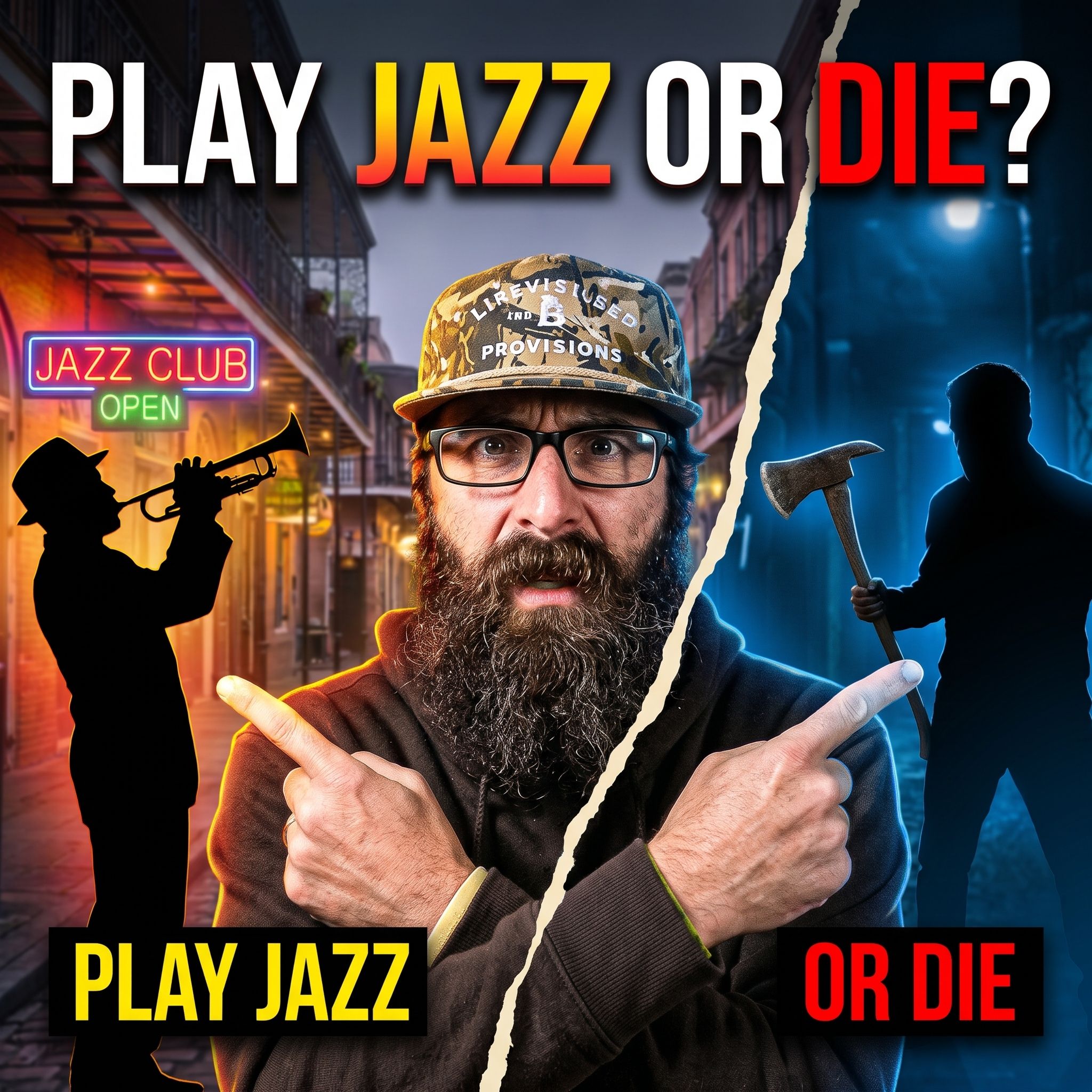 The Axeman of New Orleans: Play Jazz or Die episode artwork
