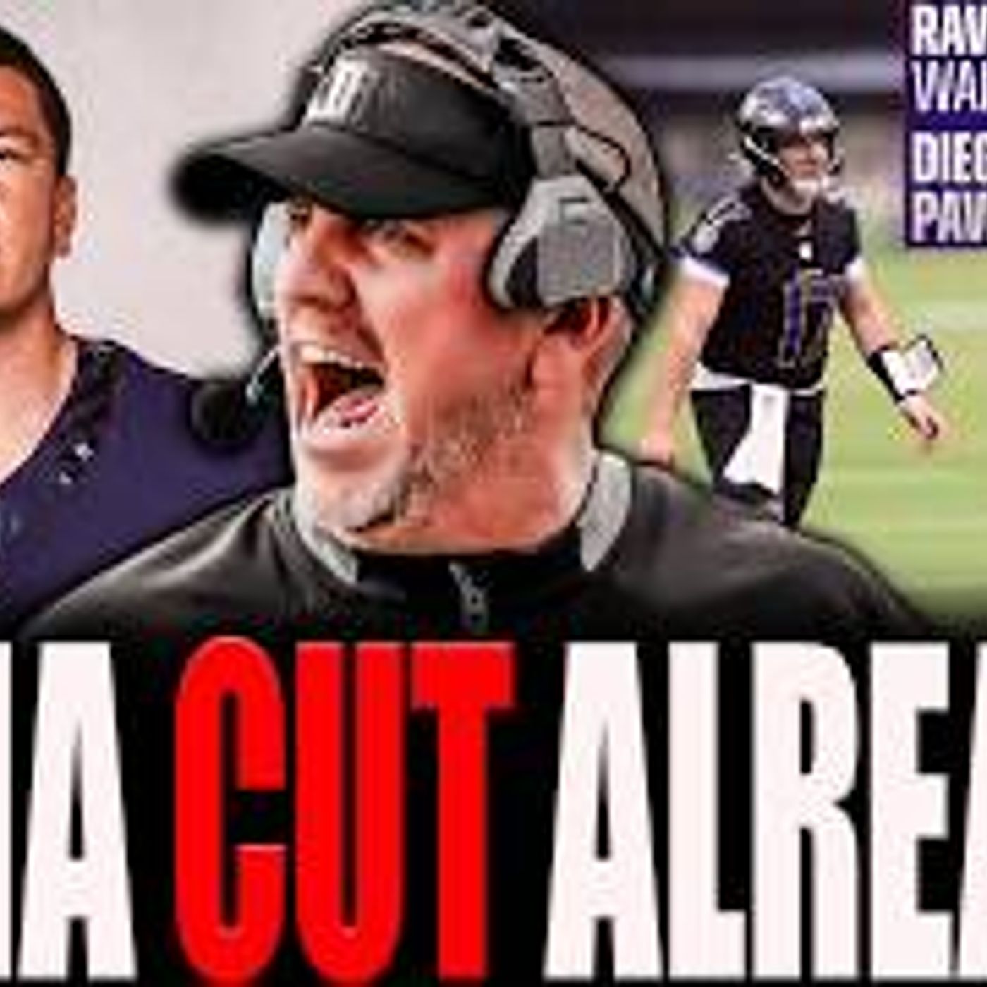 The Coach JB Show With Big Smitty | Diego Pavia CUT By Ravens! — The Coach JB Show cover