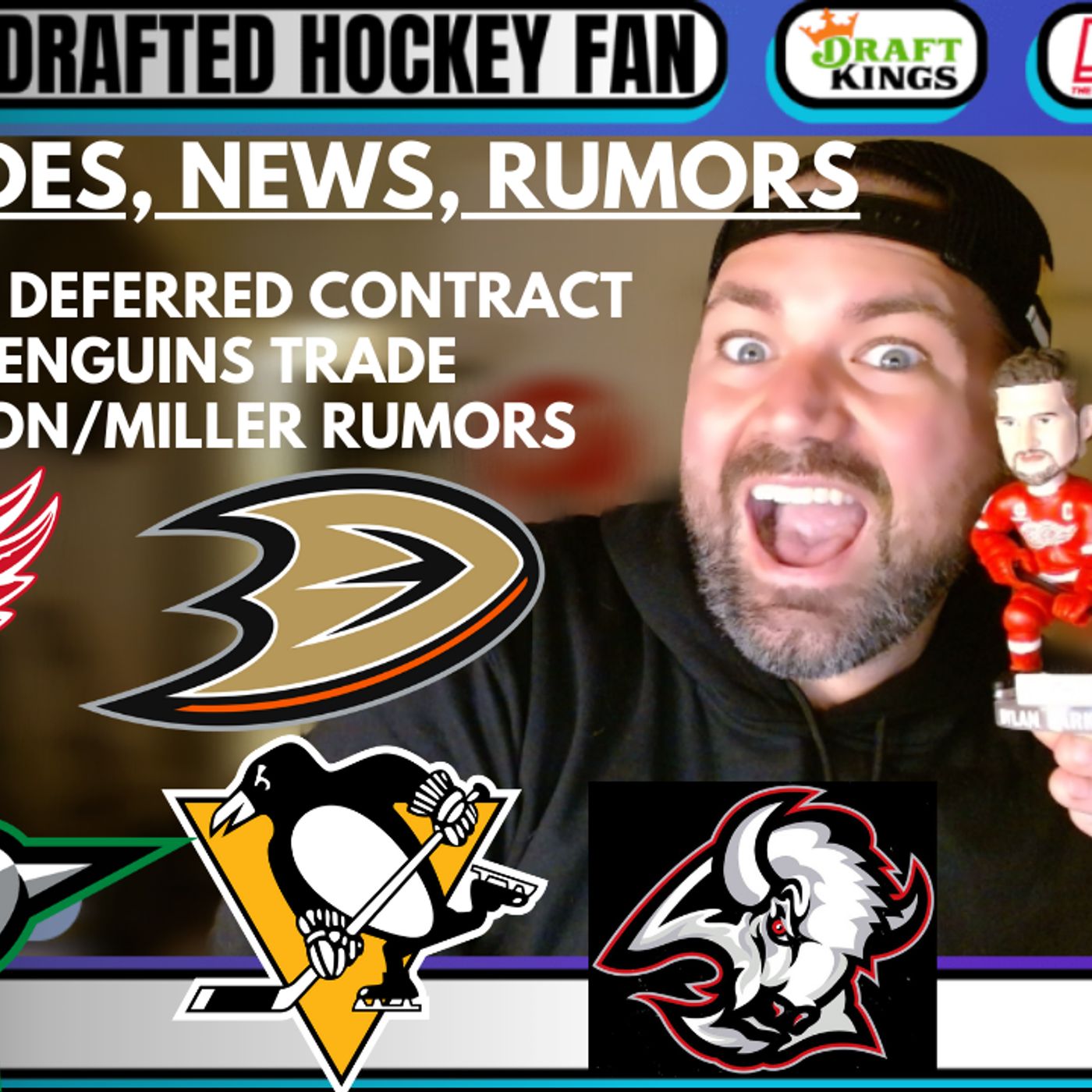 Wings are hot 🔥; Vatrano paid til 2045?? Sabres/Pens trade; NHL News, Trades, Rumors