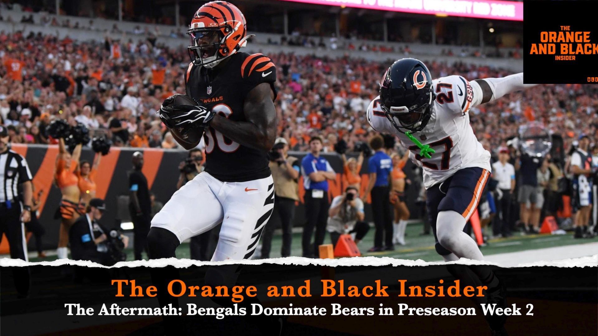 Bengals Dominate Bears in Preseason Week 2: OBI's "The Aftermath" episode artwork