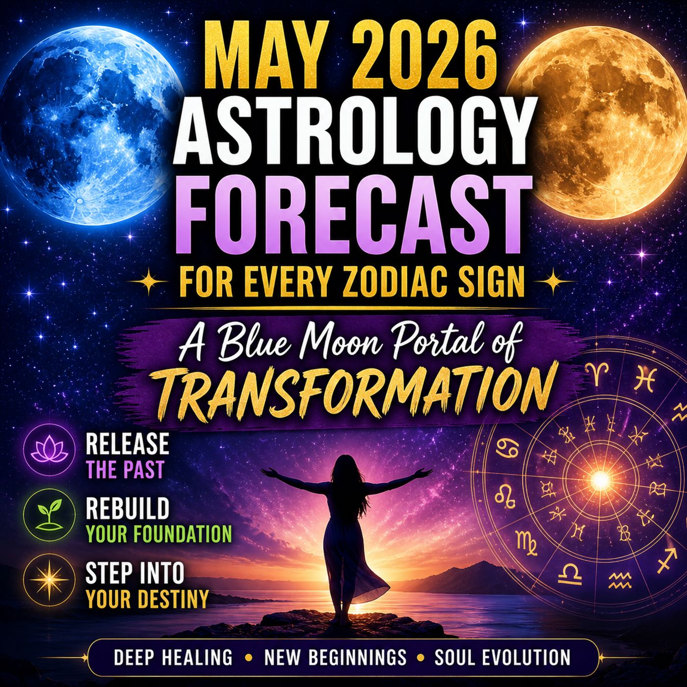 May 2026 Zodiac Sign Forecasts and Lucky Days: A Soul Awakening Portal