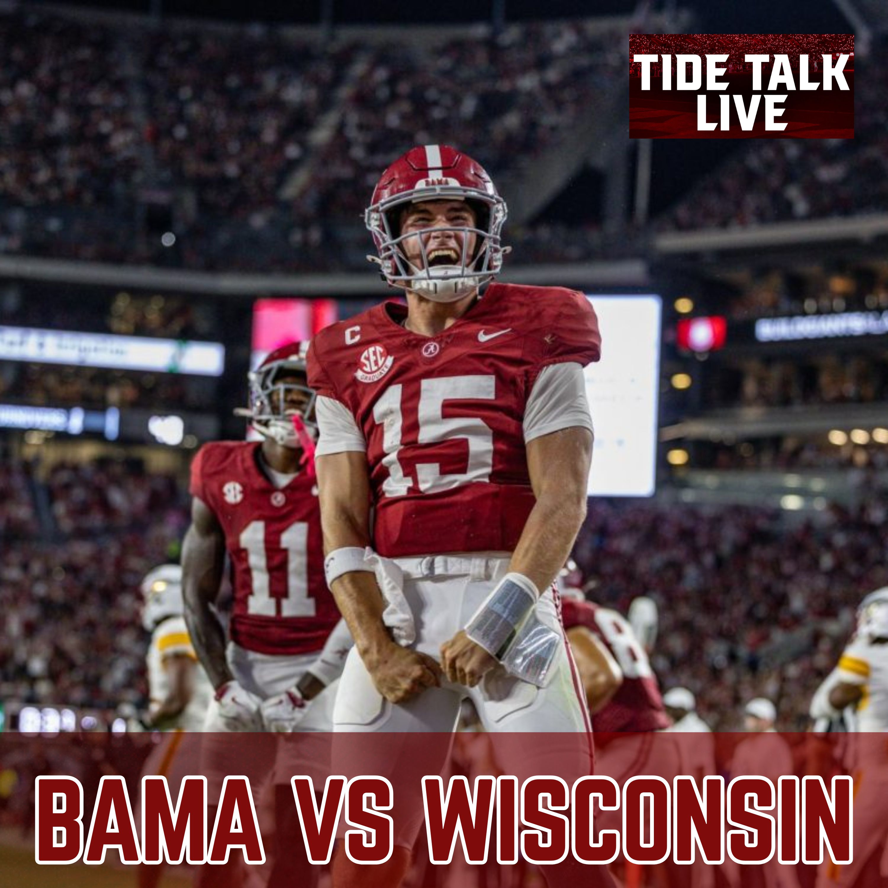 Alabama vs Wisconsin Preview and Prediction Show | Will Bama Dominate the Badgers? | Bama Football episode artwork