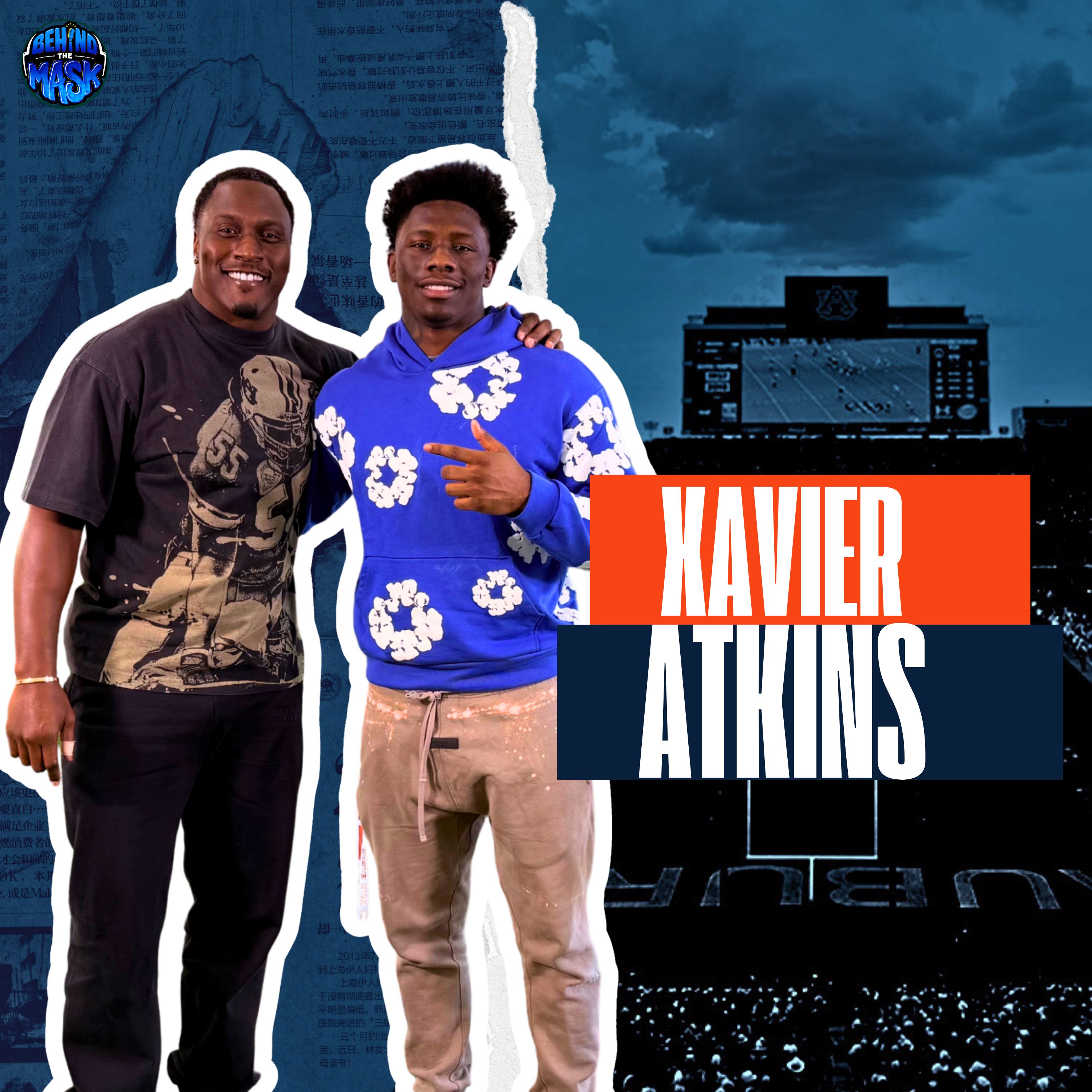 Xavier Atkins, Auburn's All-American LB