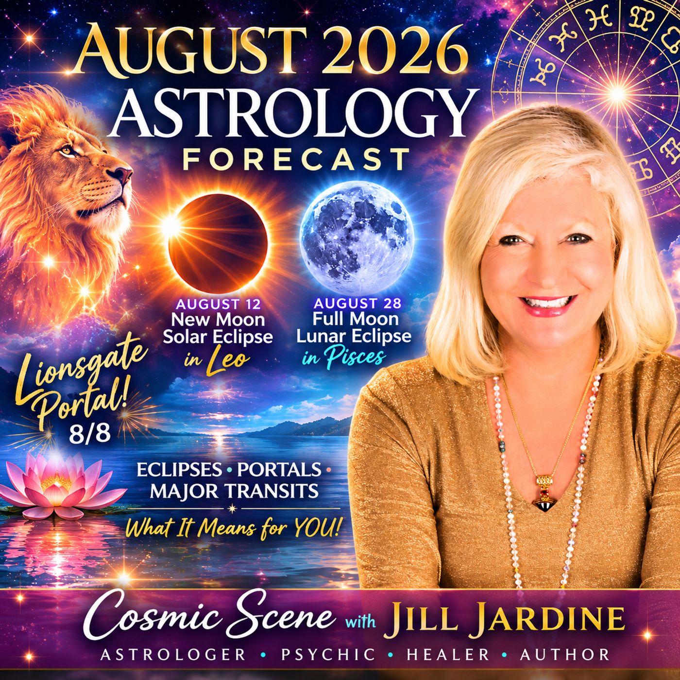 August 2026 Astrology Forecast: Massive Cosmic Shifts! Eclipse Season and LionsgateMassive Cosmic Shifts!