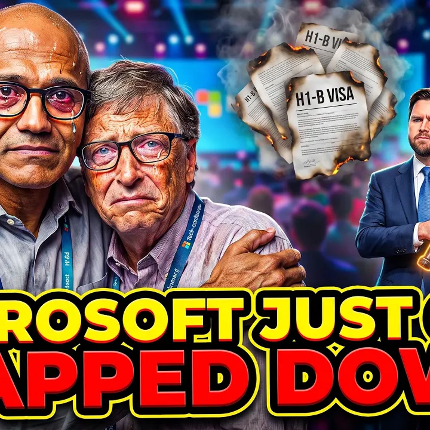 Microsoft and Adobe in BIG TROUBLE Over H-1B Visa Workers!