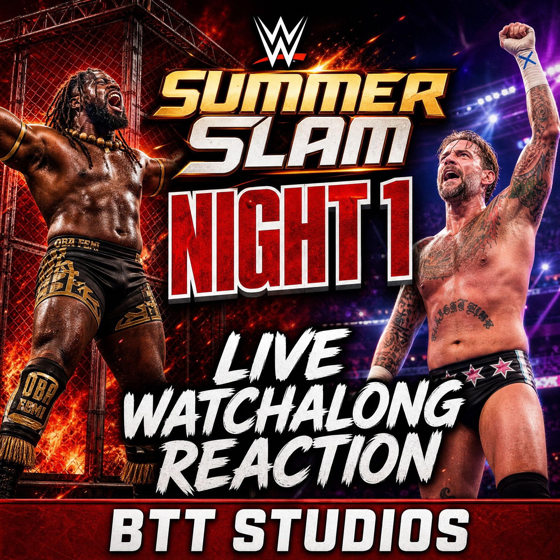 SummerSlam Night 1 Watchalong: Brock Lesnar Passes the Torch & Cody Rhodes Shocking Loss episode artwork