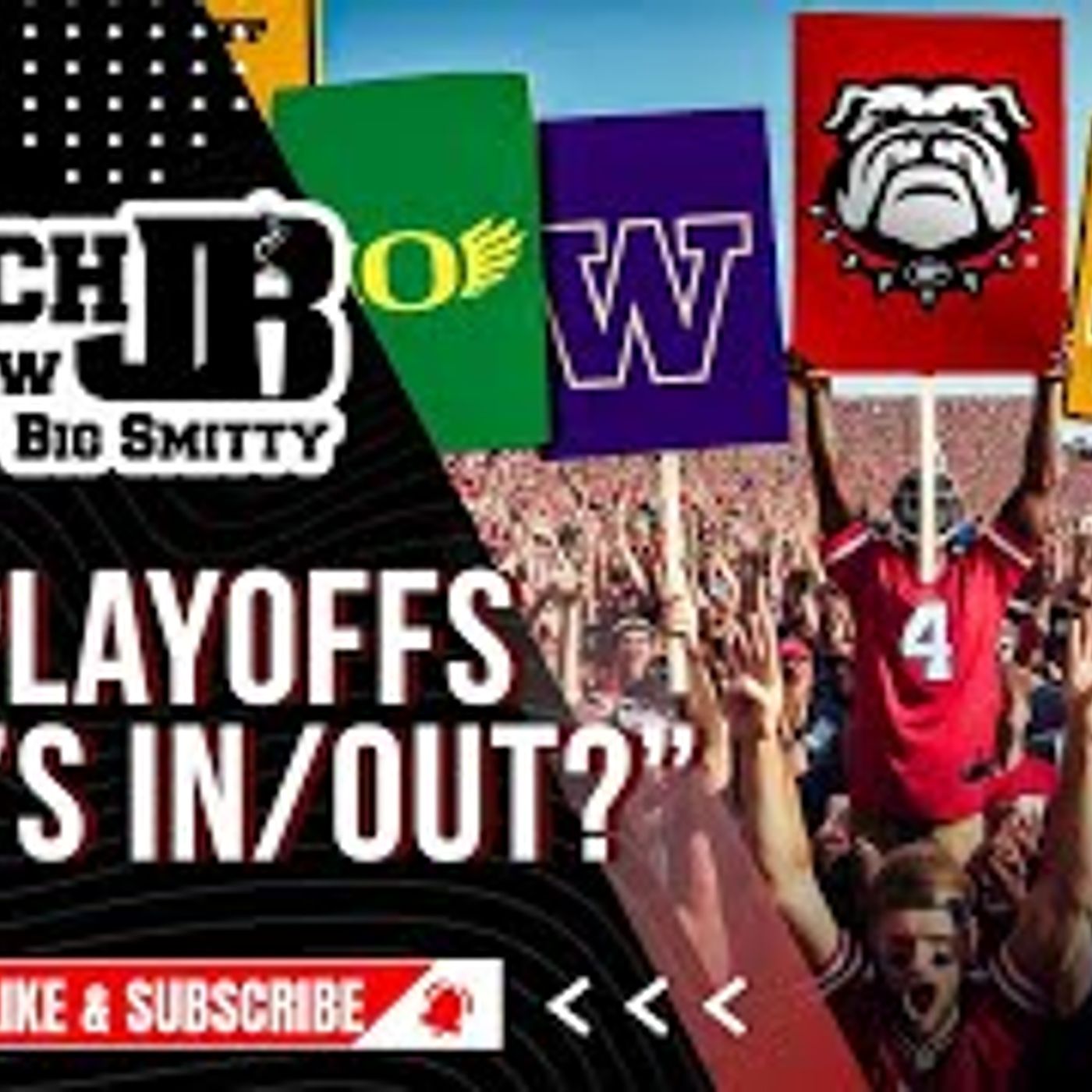 TEXAS OUT OF CFB PLAYOFF! | THE COACH JB SHOW WITH BIG SMITTY