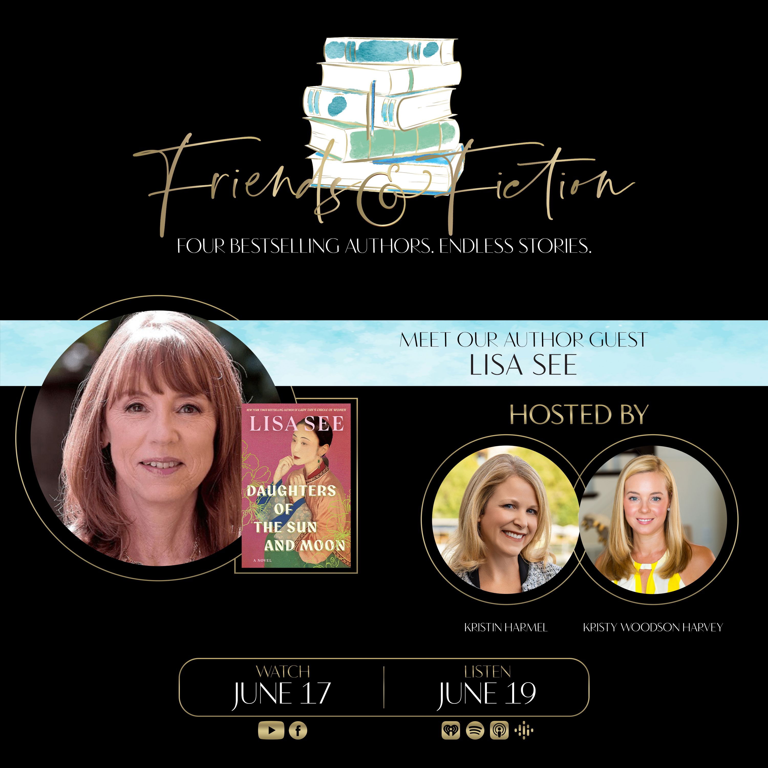 Friends & Fiction with Lisa See episode artwork