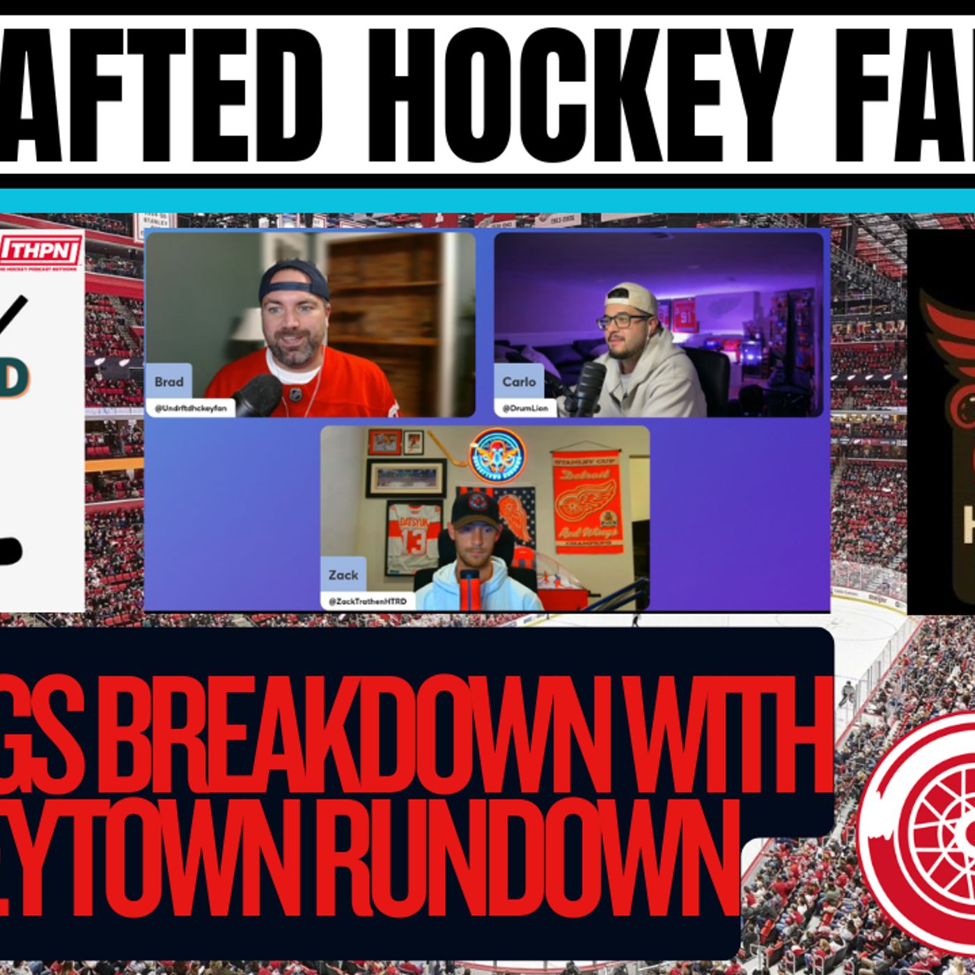 Detroit Red Wings Season So Far Breakdown; Interview w/ Hockeytown Rundown