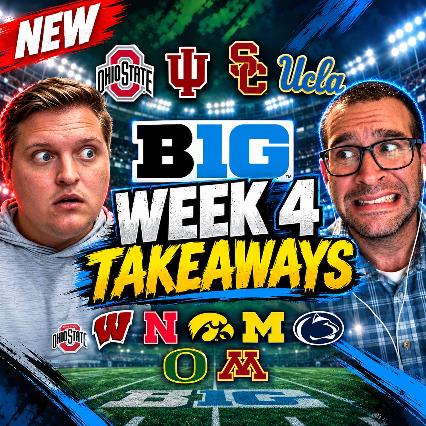 Big Ten Football Week 4 Takeaways | Parity Rankings Chaos episode artwork