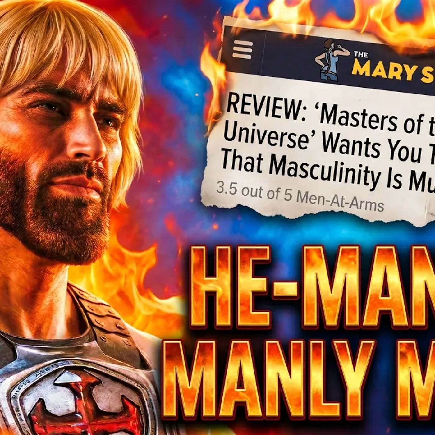 Media Pits HE-MAN Against The MANOSPHERE?! — Clownfish TV Podcasts cover