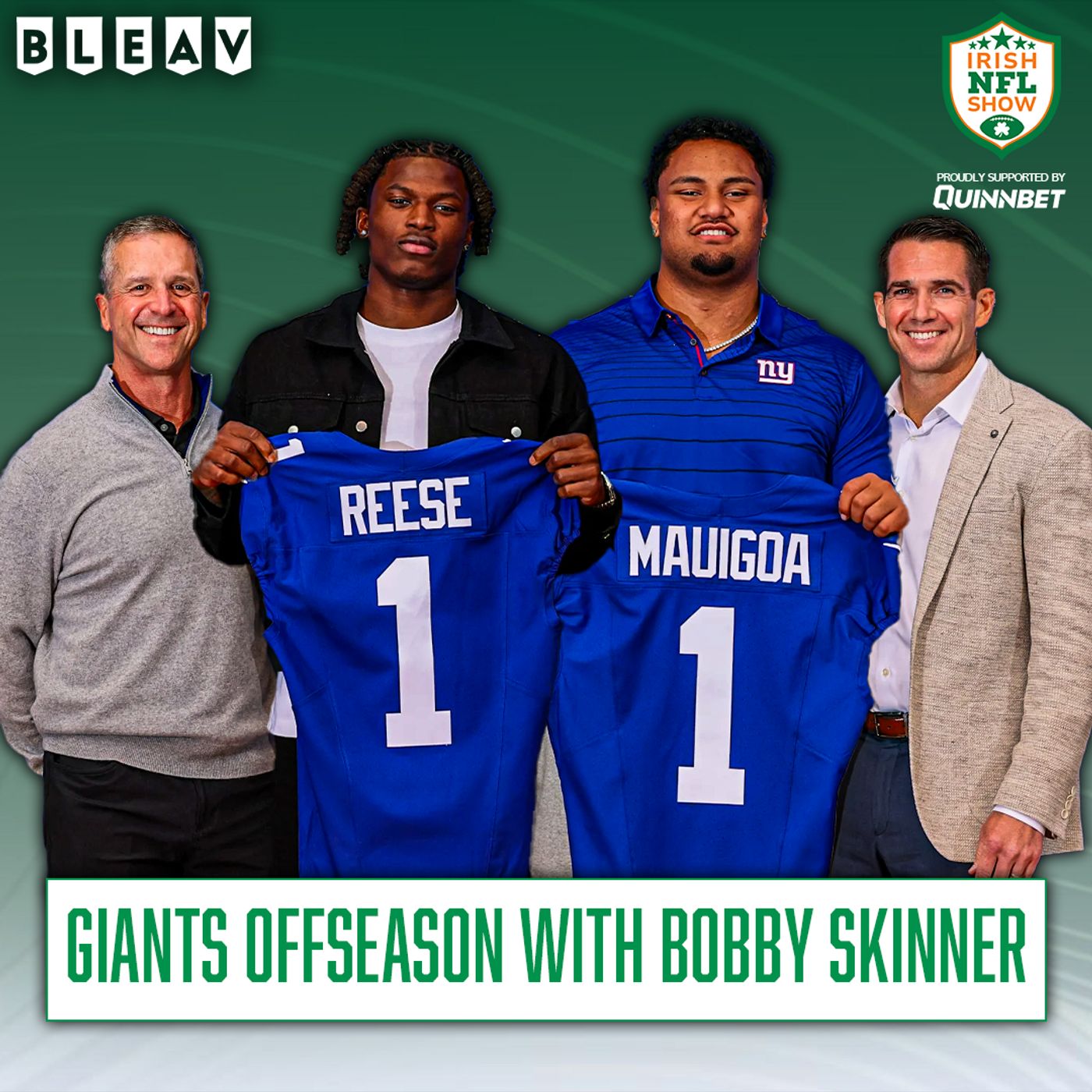 Harbaugh trust factor gives Giants fans hope for 2026: Bobby Skinner Giants Nation Show our latest off season guest. episode artwork