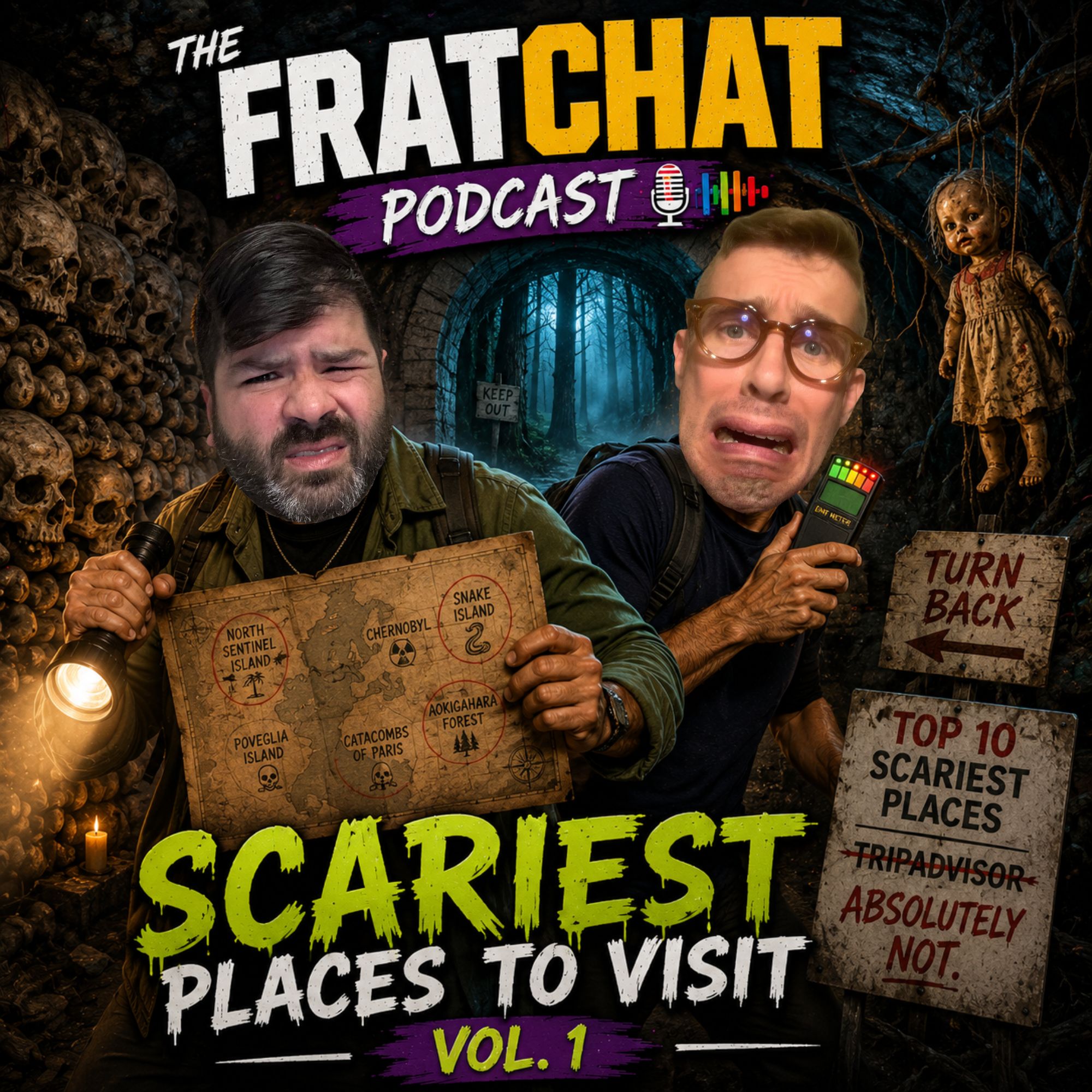 Season 8 Ep. 23: The Scariest Places to Visit Vol 1. episode artwork