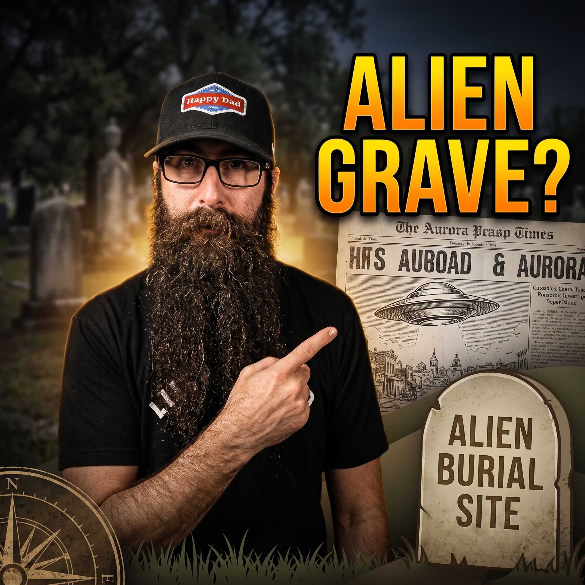 The Alien Buried in Texas: The Aurora UFO Crash of 1897 episode artwork