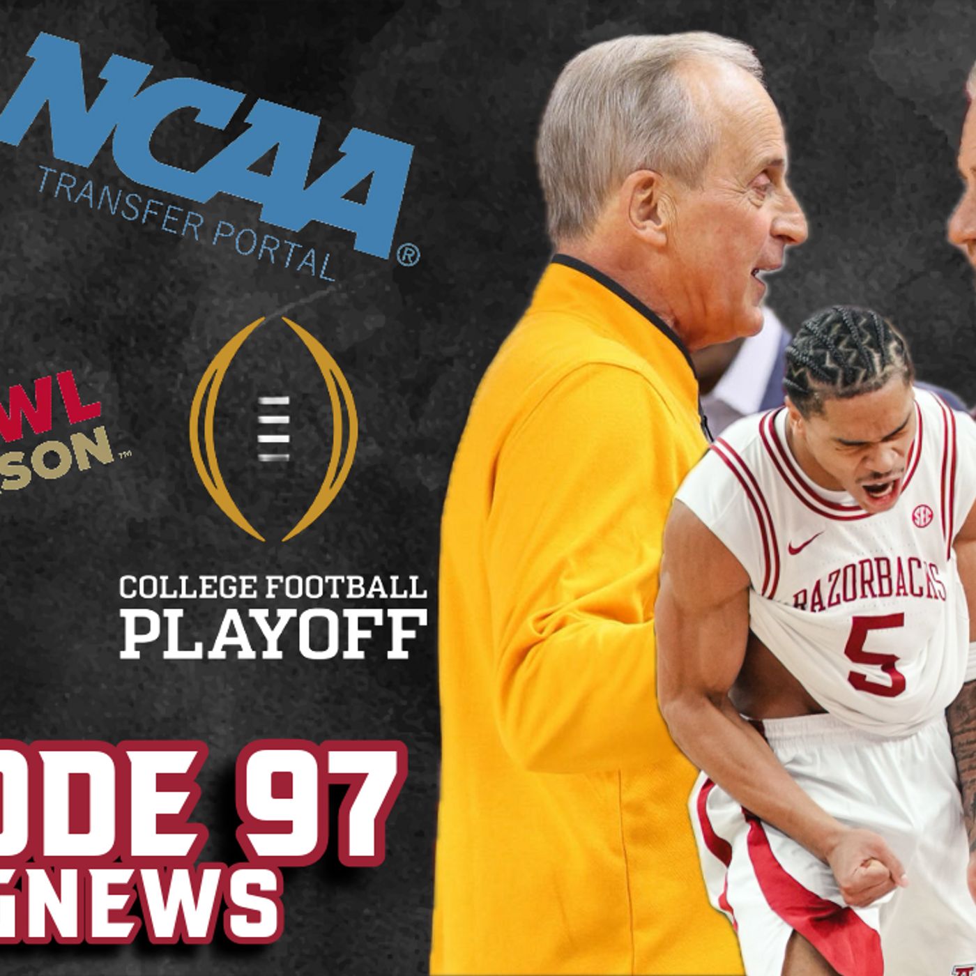 Hog HQ Live Episode 97: Hoop Hogs, #ProHogs, Transfers, CFP, and #HogNews