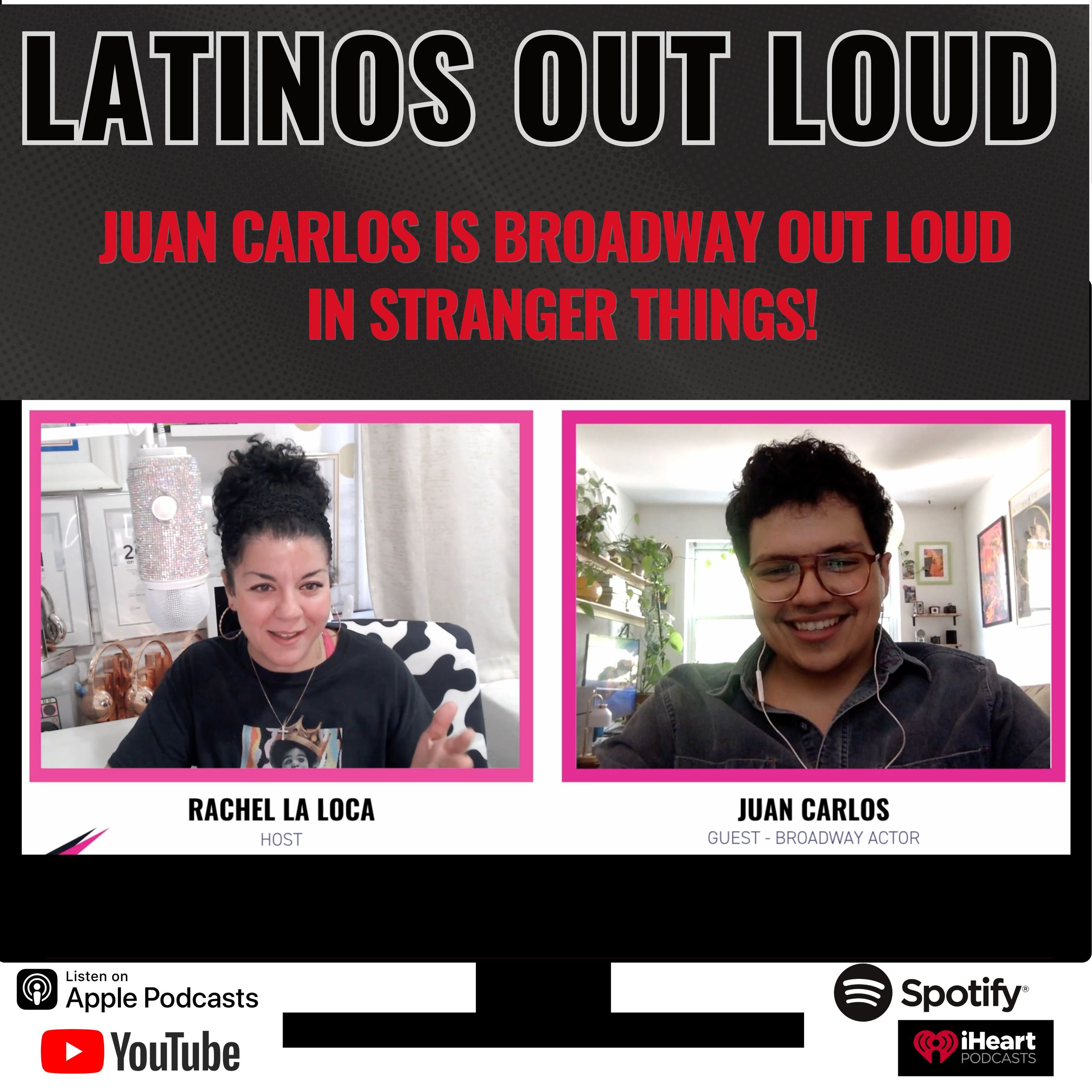 Juan Carlos is Broadway OUT LOUD in Stranger Things!