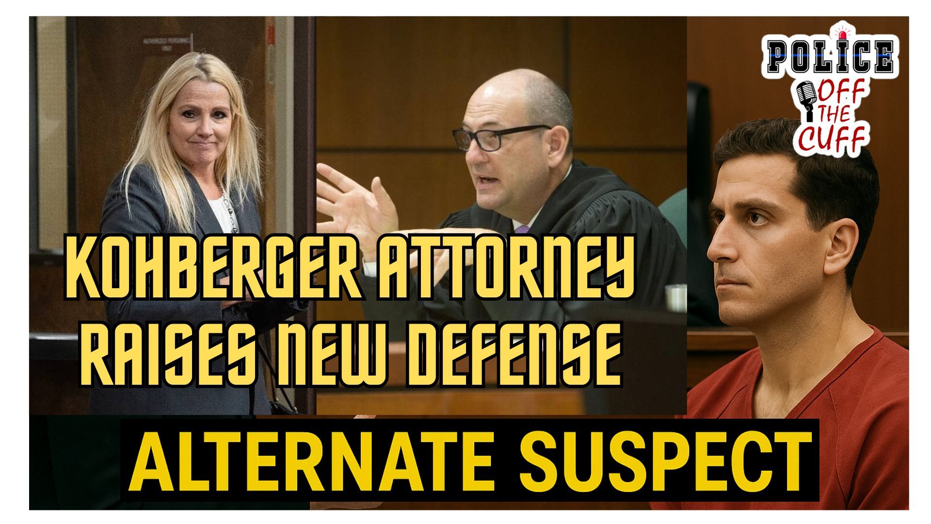 Kohberger defense to present altenate suspec theory