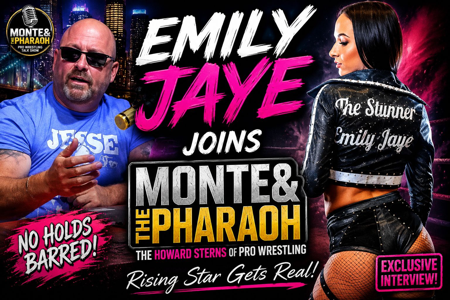 Emily Jaye Joins Monte & The Pharaoh! | The Rising Star Gets Real ️ episode artwork