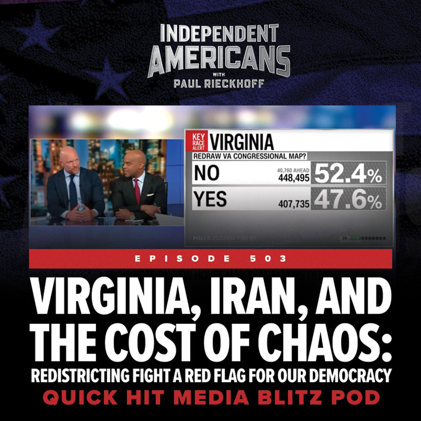 Virginia, Iran, and the Cost of Chaos: Redistricting Fight a Red Flag for Our Democracy