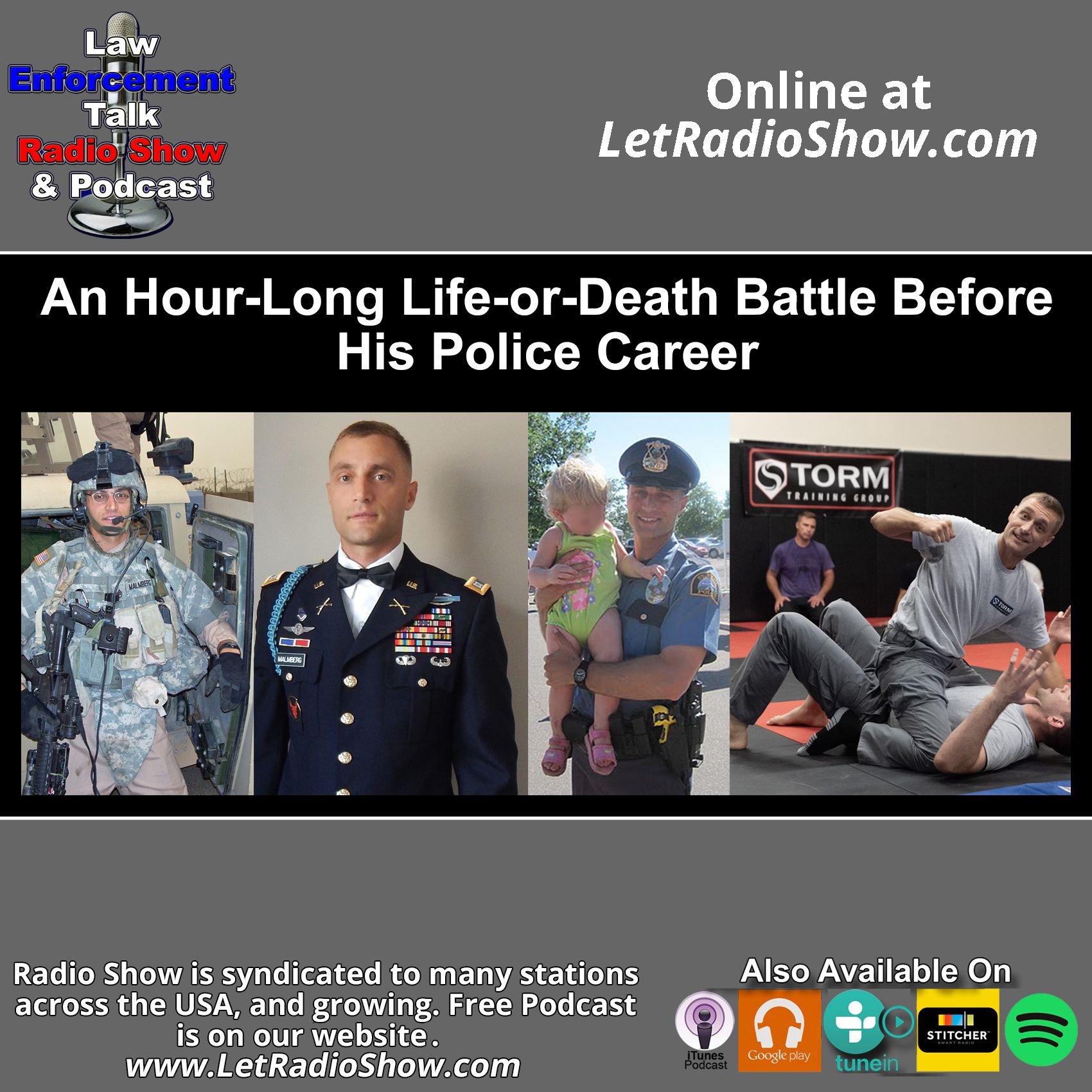 An Hour-Long Life-or-Death Battle Before His Police Career