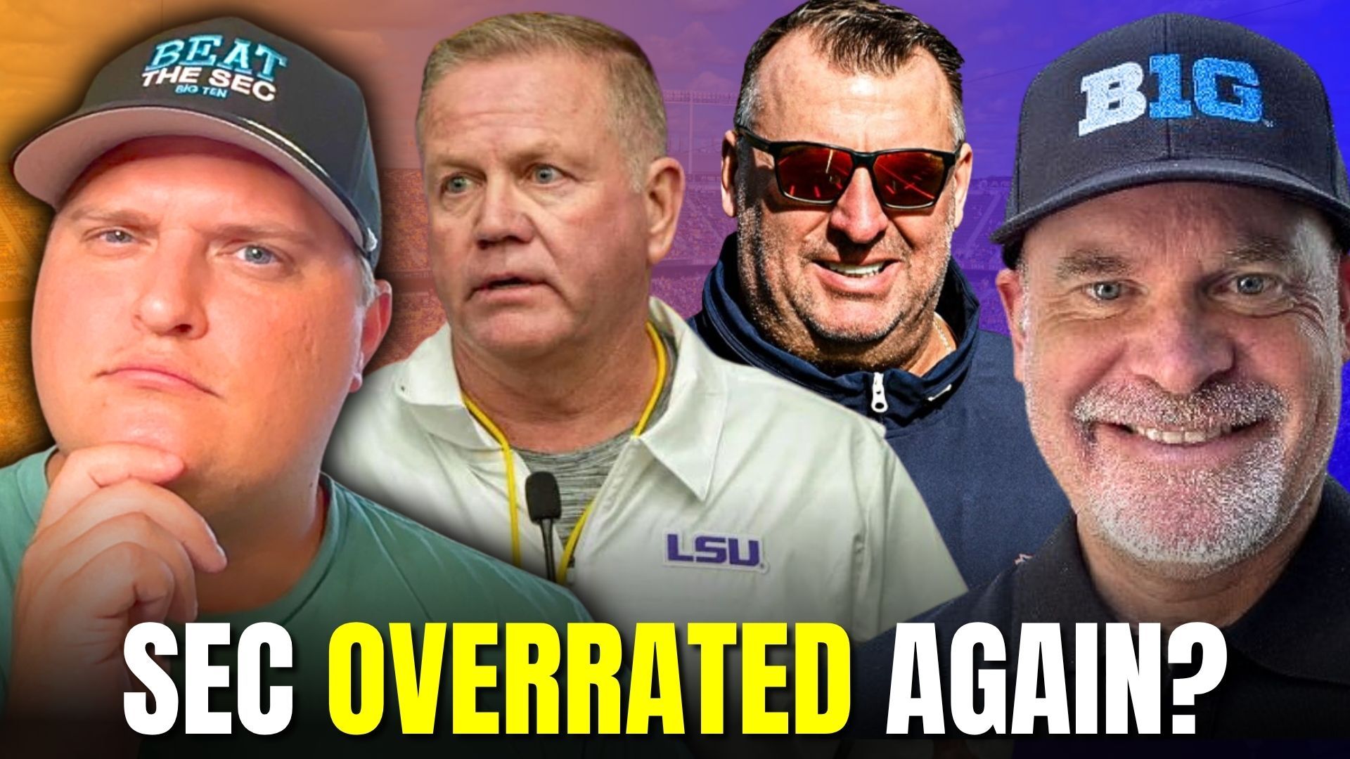 AP Poll Reaction: The Benefits SEC Teams Get that Big Ten Teams Don't