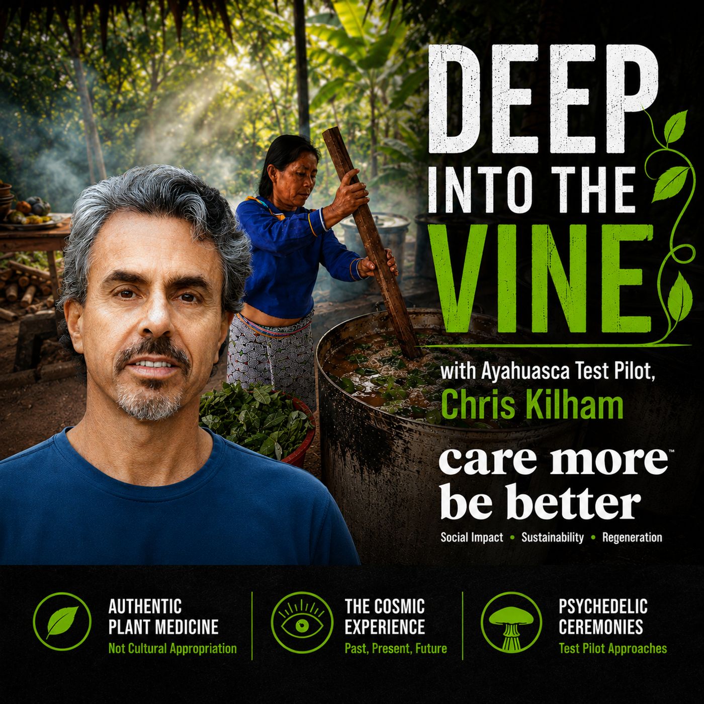 Deep Into the Vine: The Medicine Hunter on Ayahuasca, Shamans, and the Cosmic Experience | Chris Kilham episode artwork
