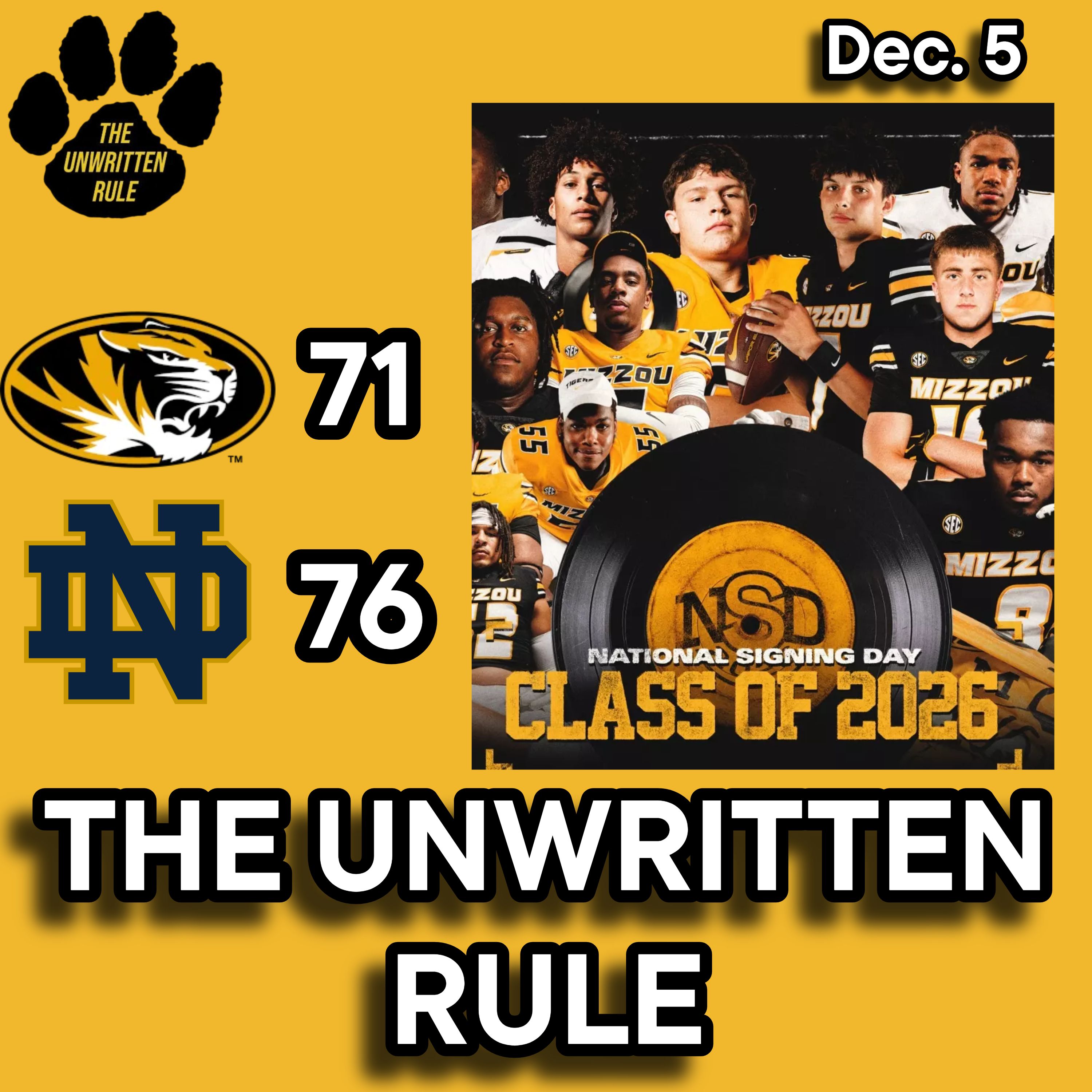 National Signing Day takeaways; Mizzou vs. Notre Dame recap with Jack Soble; KU preview