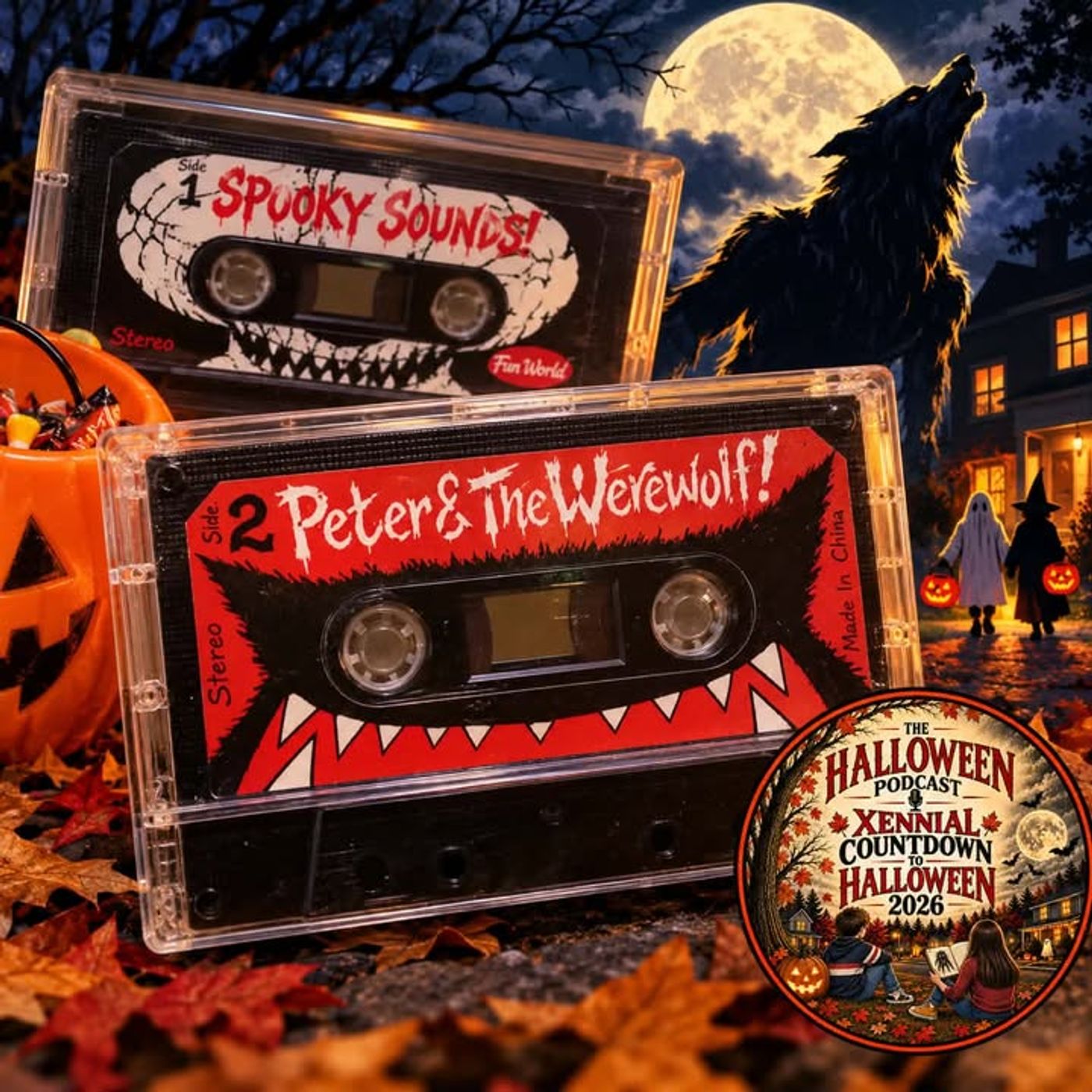 Peter & The Werewolf! Cassette Tape Story Review episode artwork