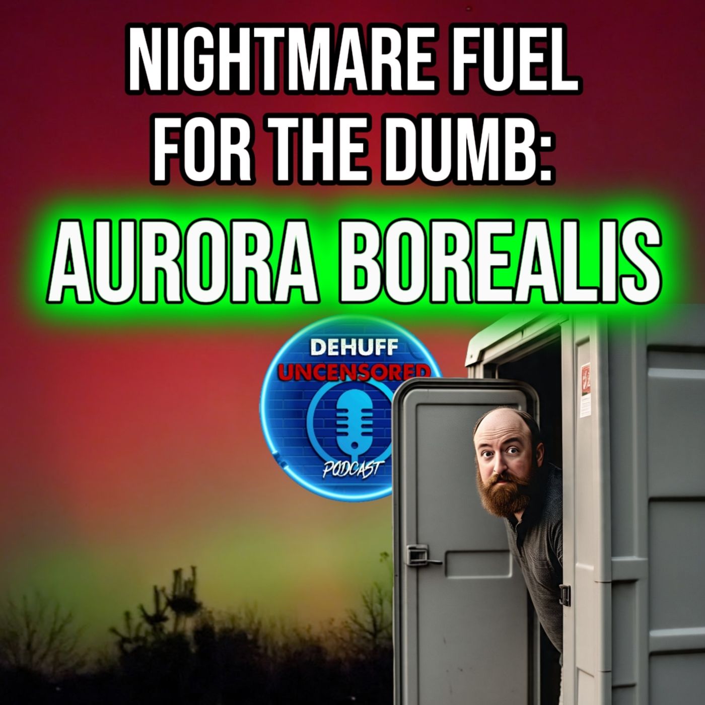 Nightmare fuel for the dumb: Aurora Borealis