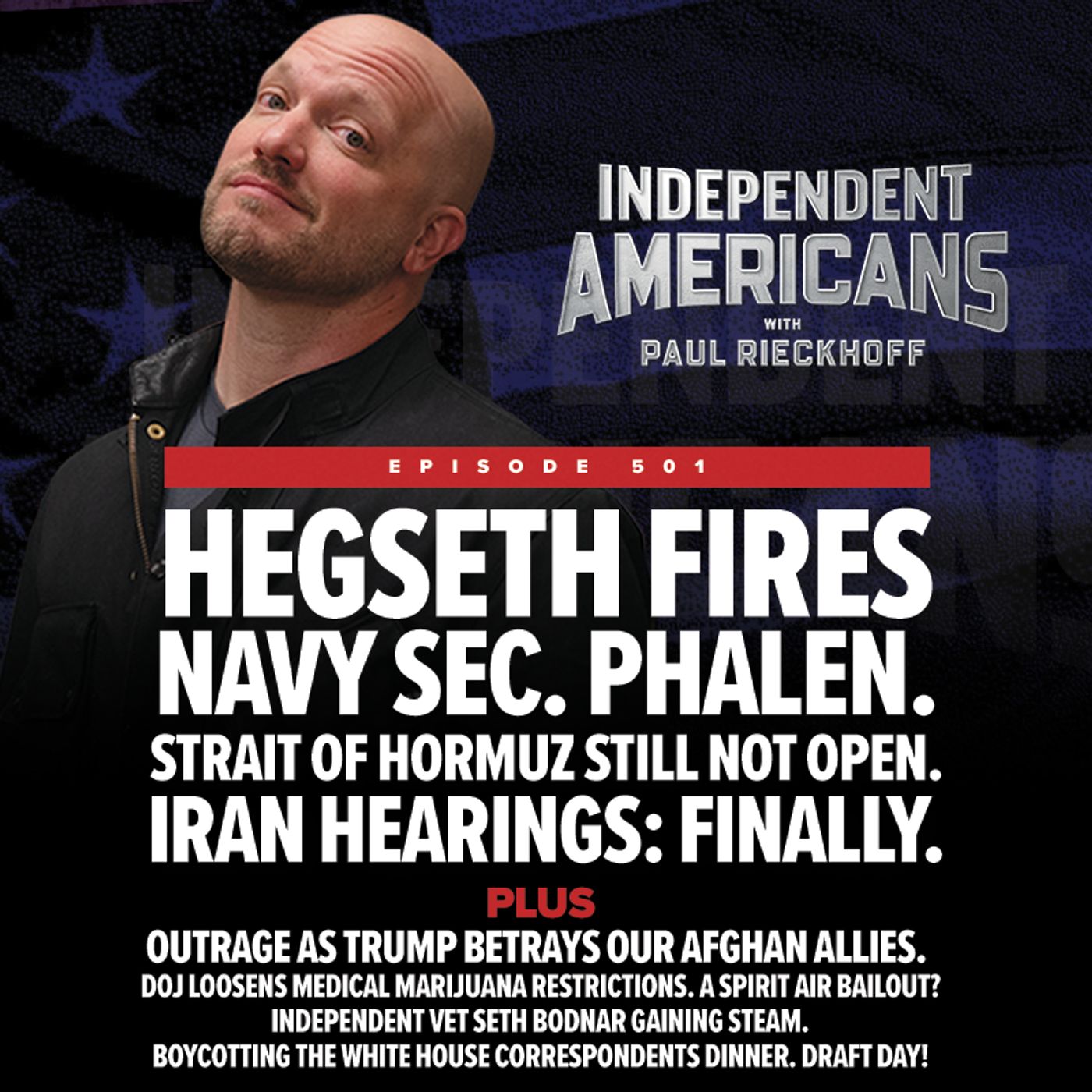 Hegseth Fires Navy Sec. Phalen. Strait Of Hormuz Still Not Open. Iran Hearings: Finally.