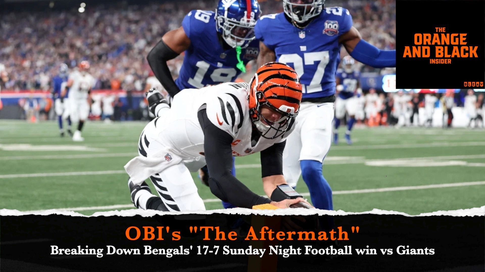 Breaking down Bengals' Week 6 SNF win over Giants: OBI's "The Aftermath"
