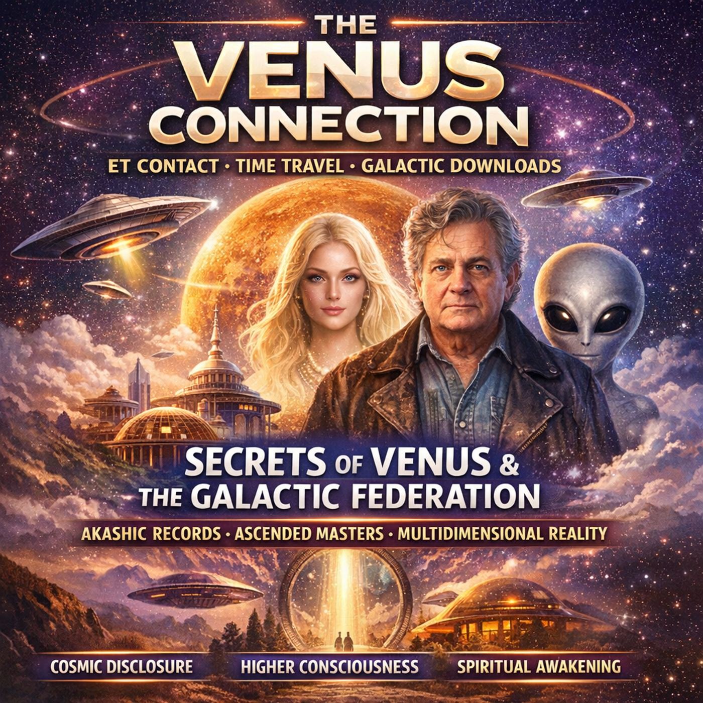 The Venus Connection: Extraterrestrial Contact, Time Travel and Galactic Downloads