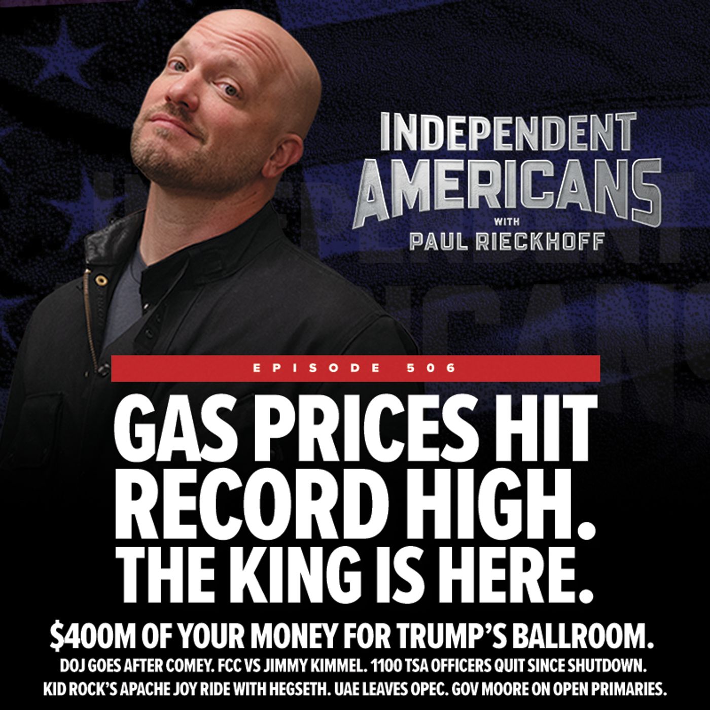 Gas Prices Hit Record High. The King is Here. $400M of Your Money for Trump’s Ballroom