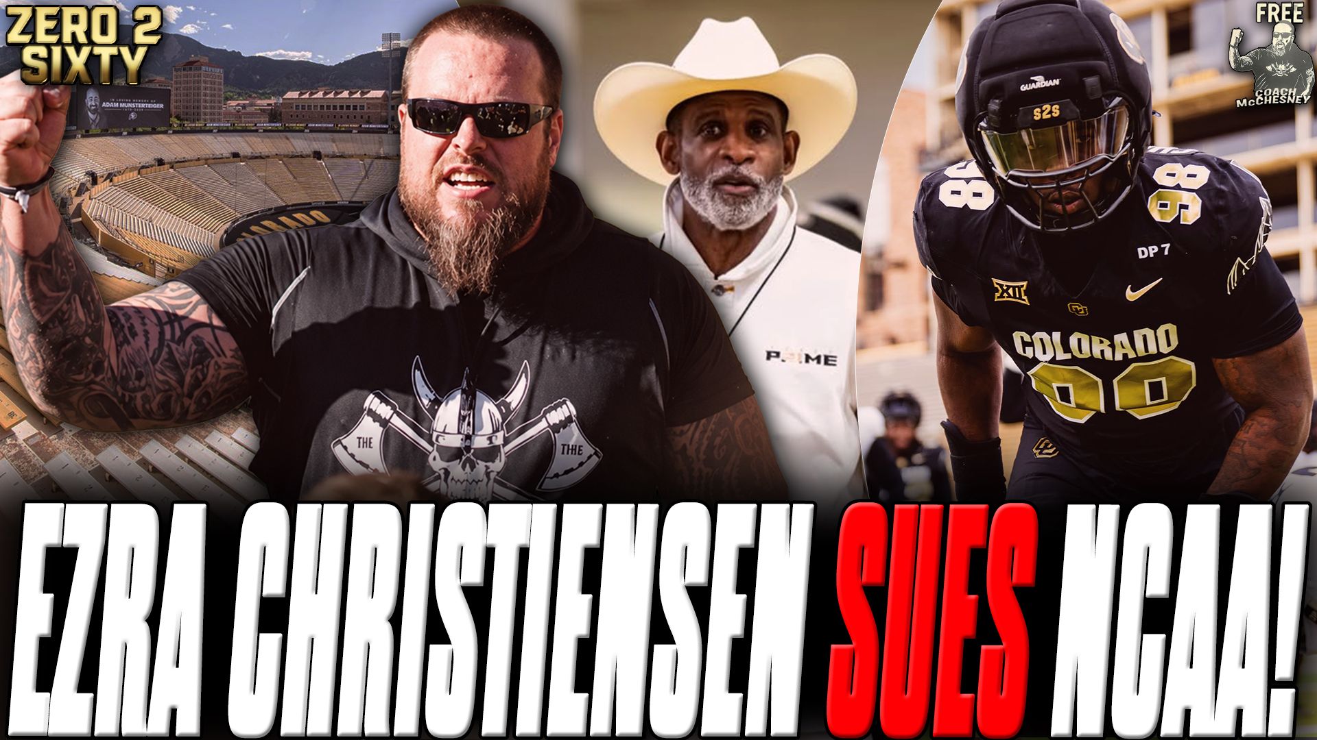 Matt McChesney Goes UNFILTERED About Ezra Christensen SUING The NCAA! | Zero 2 Sixty episode artwork