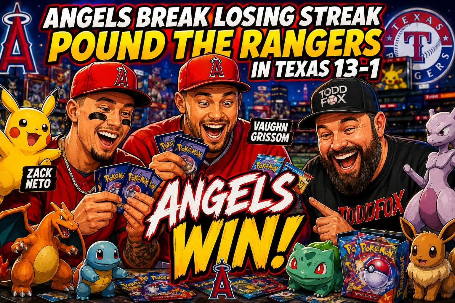 Jo Adell & Vaughn Grissom Power 13-1 Blowout Over Rangers!