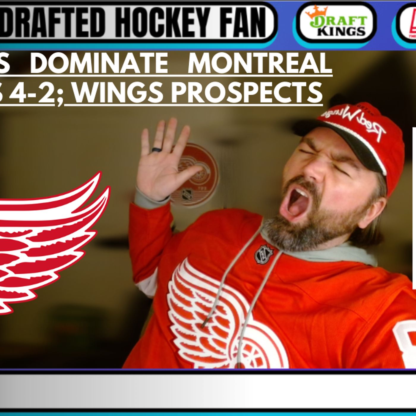 Red Wings DOMINATE Canadiens in a 4-2 win; Larkin two points; Seider work horse; Raymond sick move