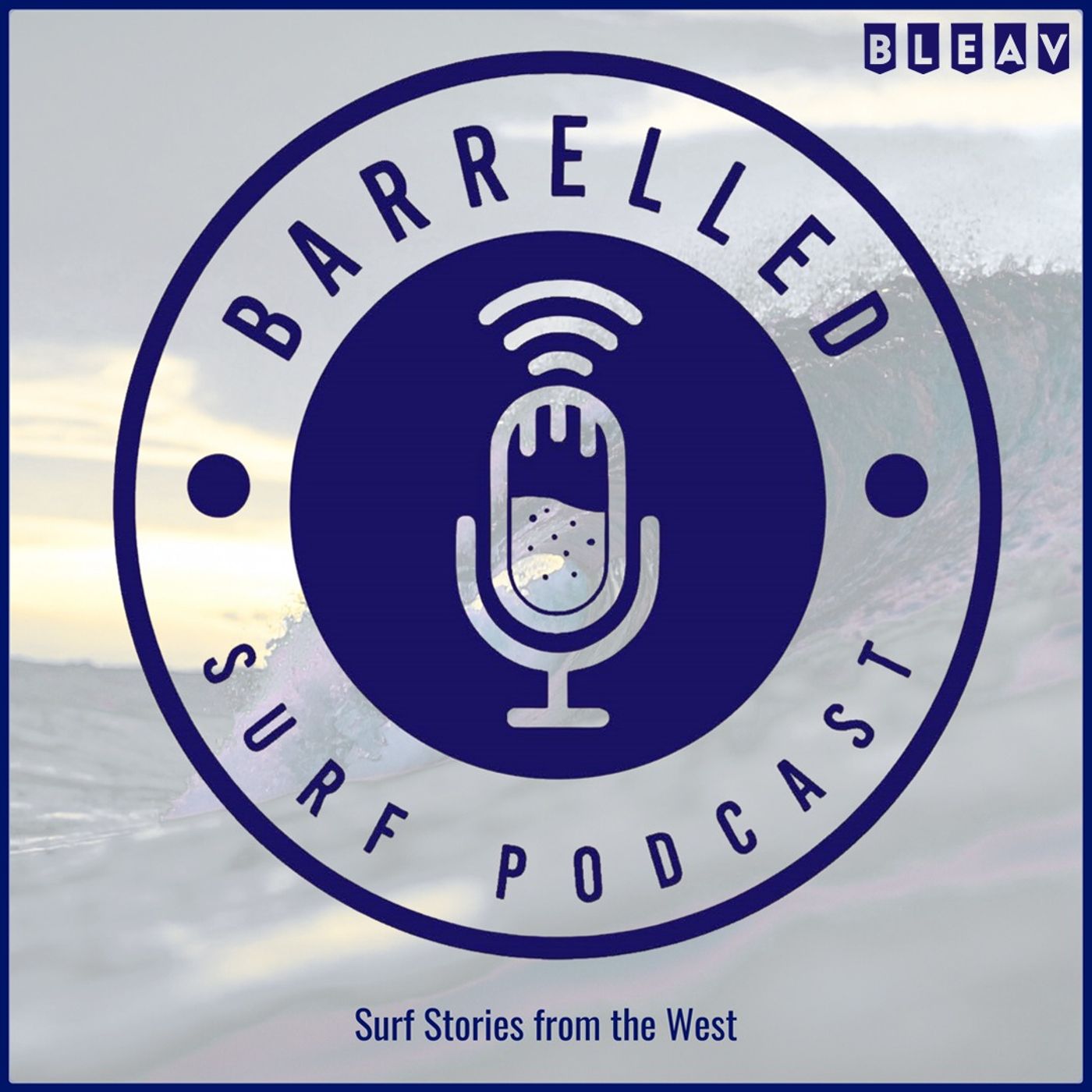 Barrelled Surf Podcast Artwork